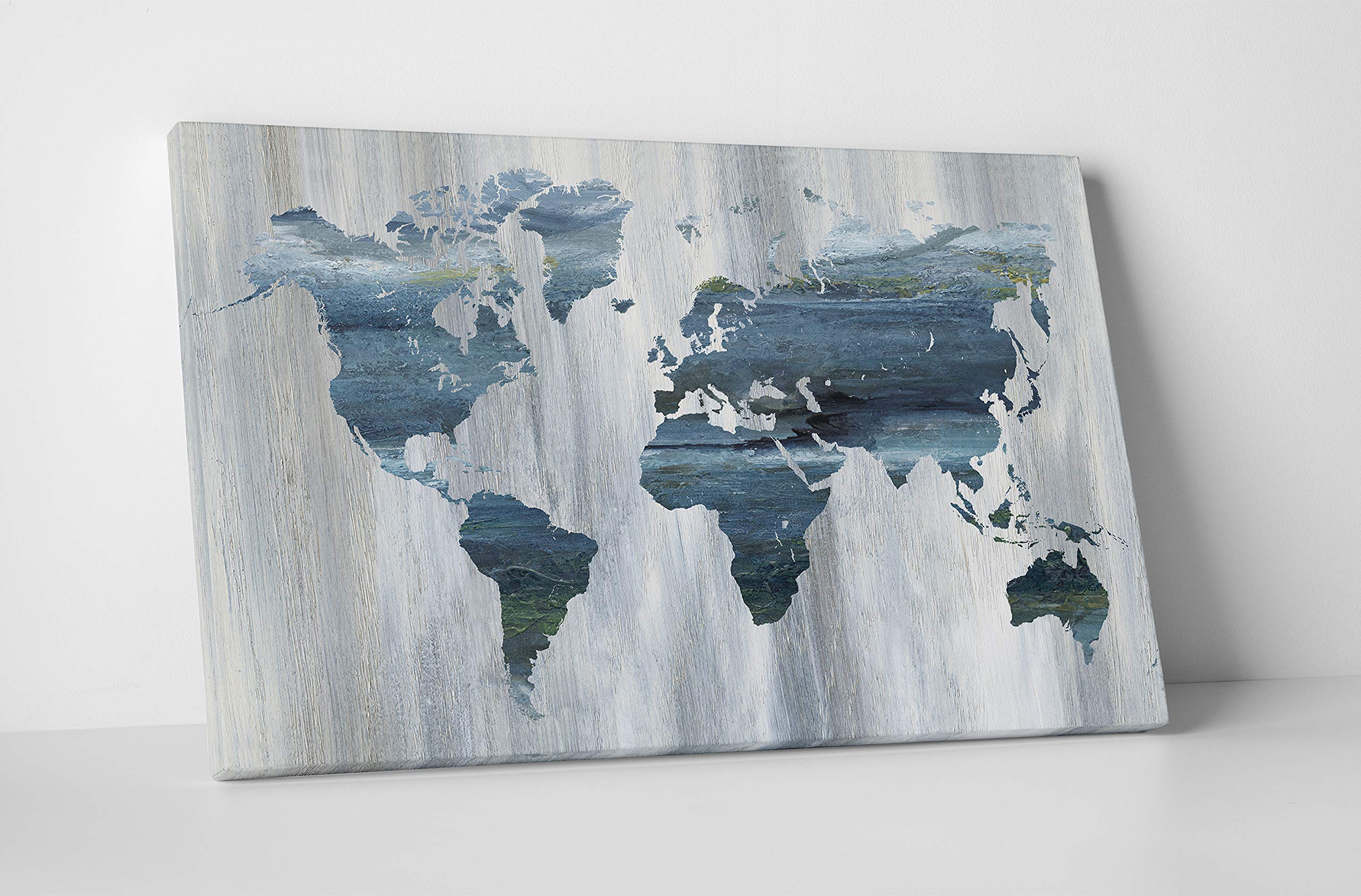 Wexford Home Country Fresh Gallery Wrapped Canvas Wall Art - Farmhouse Decor for Living Room, Bedroom & Office - Ready to Hang Home Decor