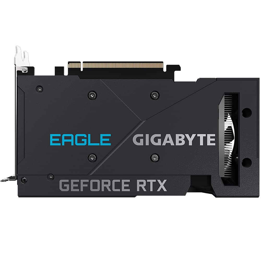 Gigabyte NVIDIA GeForce RTX 3050 EAGLE OC 8GB GDDR6 128-bit PCIe 4.0 Gaming Graphics Card - 1792MHz Boost Clock, HDMI 2.1, DisplayPort 1.4, NVIDIA Ampere Architecture - Perfect for 1080p Gaming, Streaming & Content Creation