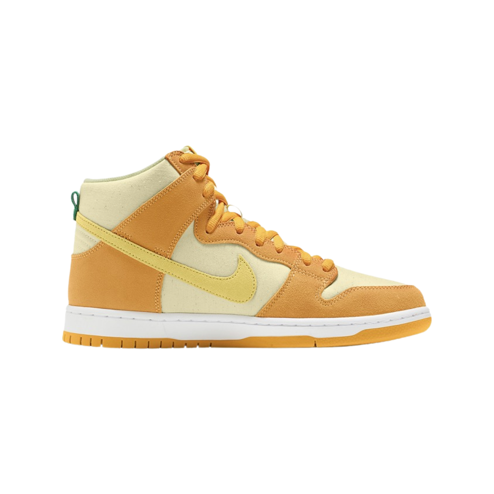Nike SB Dunk High Top Skateboarding Shoes - Pineapple Yellow Fruit Pack | Stylish Sneakers for Streetwear & Skateboarding Enthusiasts