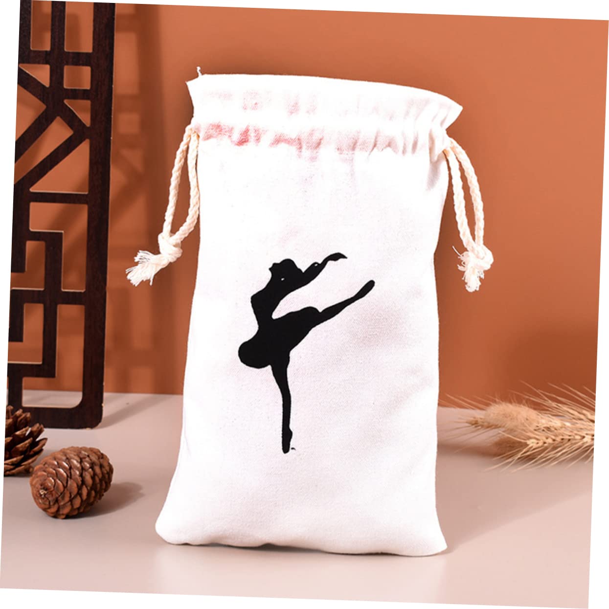 BESPORTBLE 3-Pack Portable Ballet Dance Shoe Bags - Waterproof Drawstring Pouches for Ballet, Jazz, Tap Shoes Storage & Organization - Perfect for Dance Class, Gym, Travel & Performance