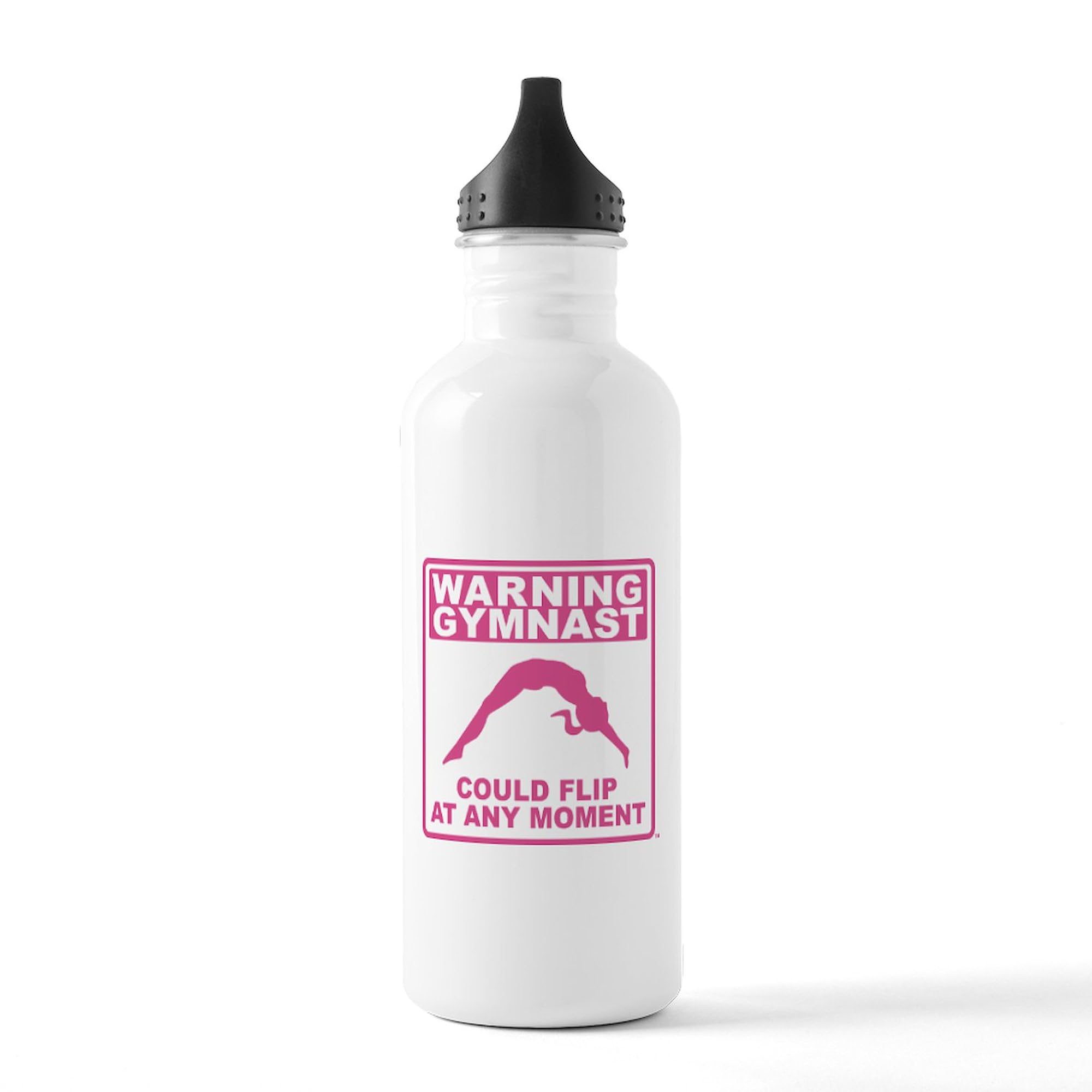 Stainless Steel Water Bottle 1.0L (34 oz) - Gymnast Design, Durable & Leak-Proof - Perfect for Gym, Sports & Outdoor Activities