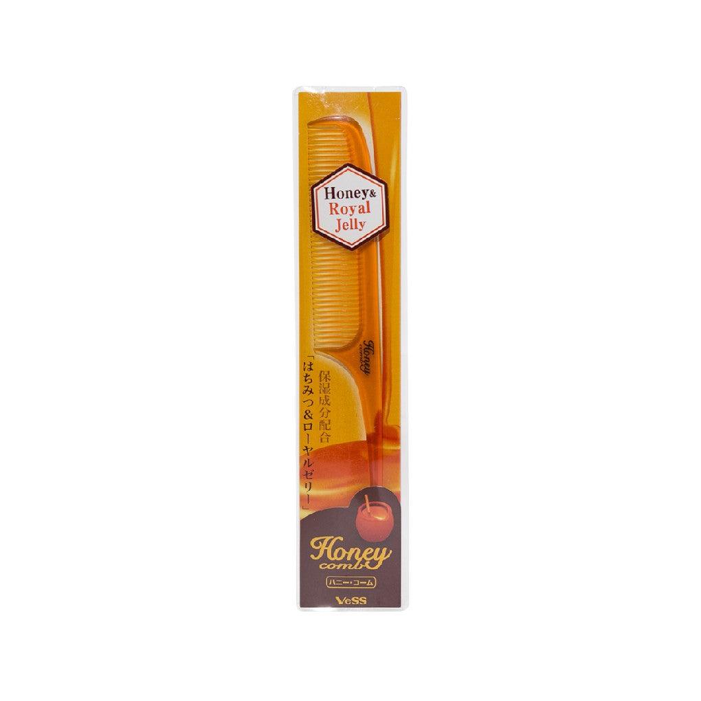 VESS Honey Hair Comb H 350 - Detangling & Styling Comb for Smooth Hair - Perfect for Home, Salon & Travel Use