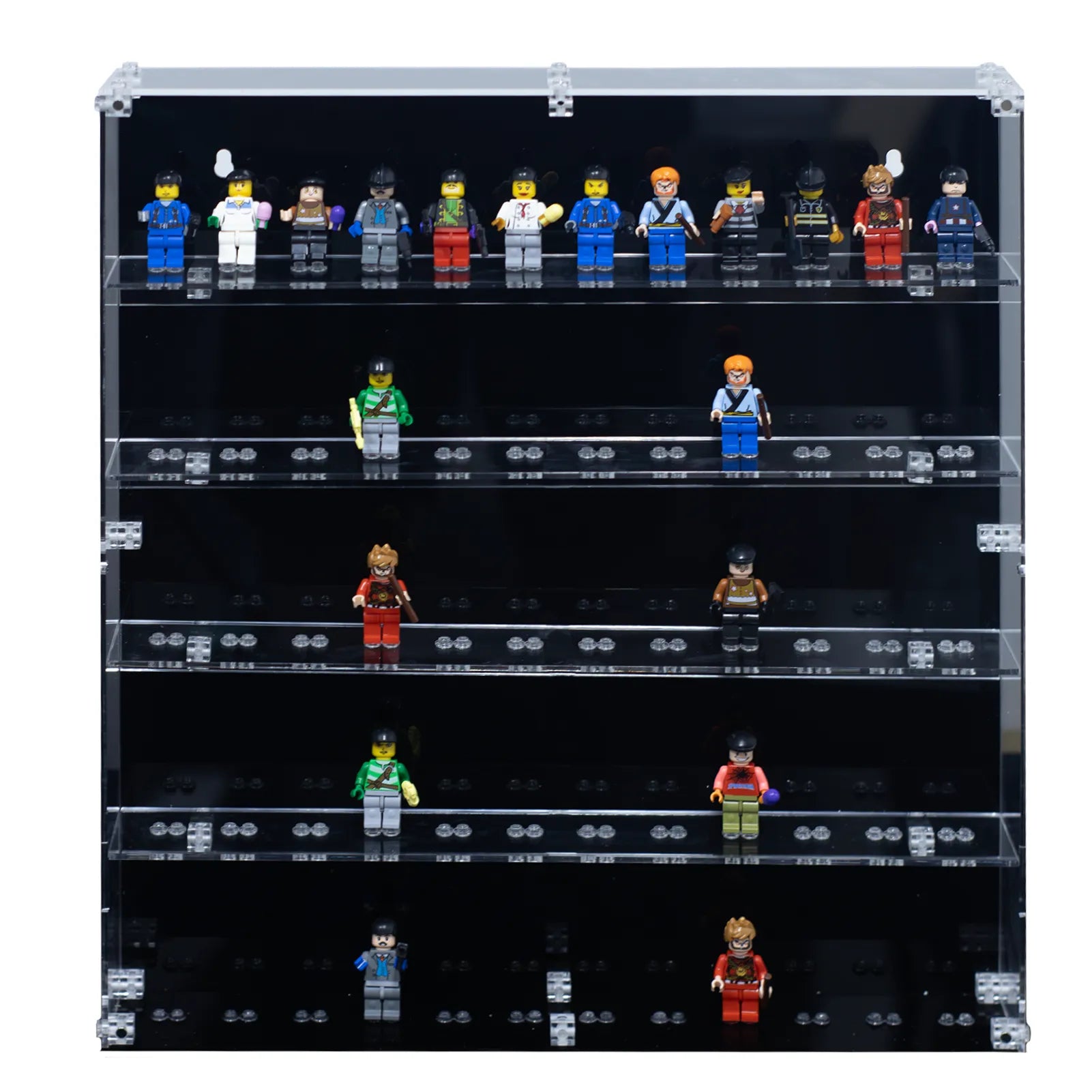 LEGO Minifigure Display Case - Holds Up to 60 Pieces | Perfect for Collectors & Home Decor | Showcase Your LEGO Collection in Style