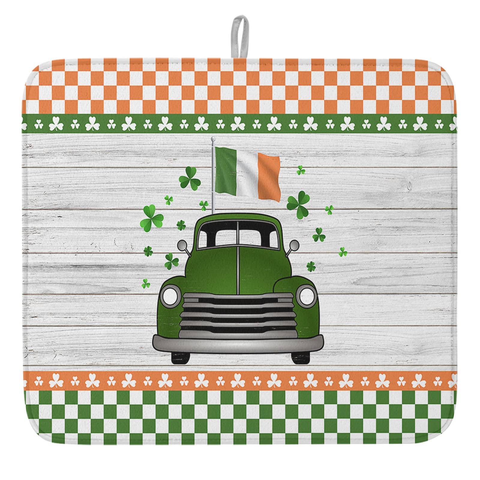 Shamrock Truck Dish Drying Mat - 18