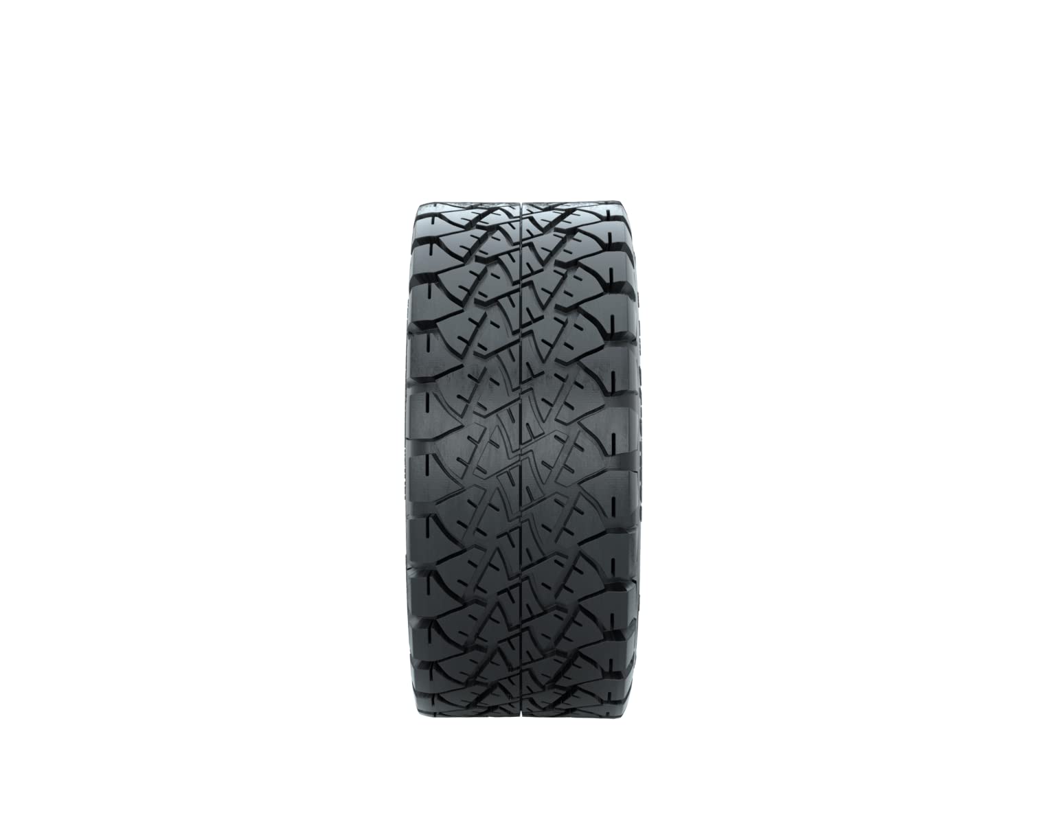 GTW 14 Inch Golf Cart Wheels & Tires Combo Set of 4 - Matte Black Vortex Wheels with 22x10-14 Timberwolf All Terrain Tires | Premium Golf Cart Accessories for Off-Road & Course Performance