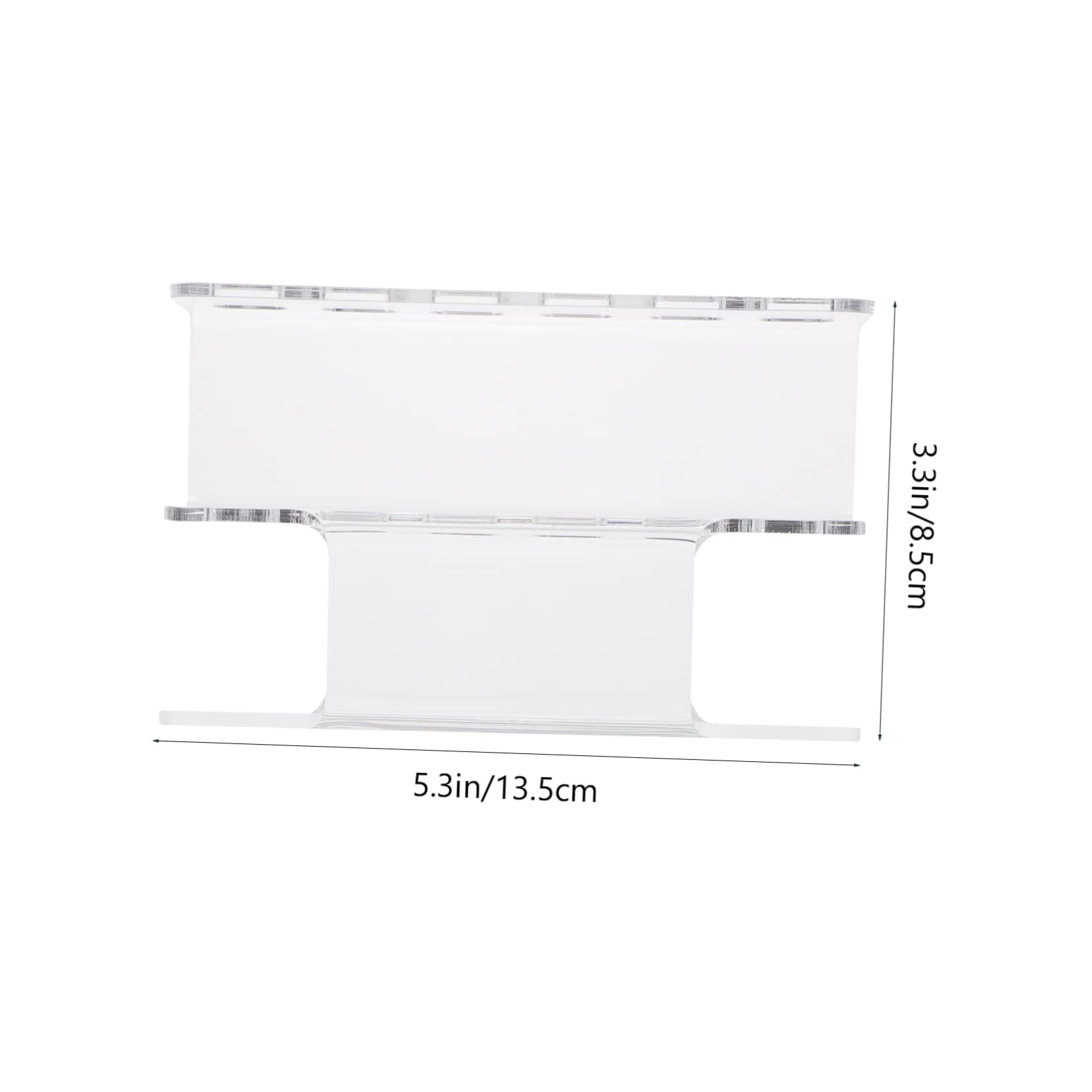 1pc Acrylic Eyelash Tweezers Holder & Display Stand - Transparent Lash Tools Organizer for Eyelash Extension Supplies - Perfect for Salon, Spa & Home Beauty Storage