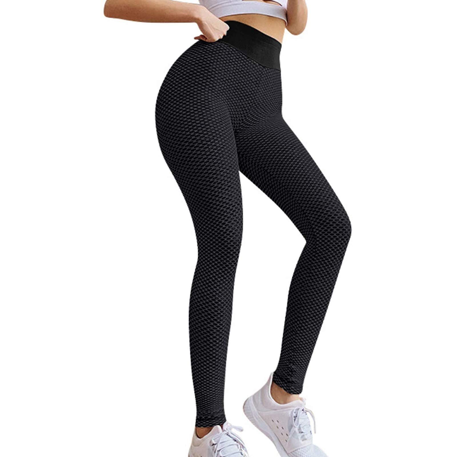 Officpb Women's High-Waisted Stretch Yoga Pants - Soft Breathable Workout Leggings for Running, Gym, Fitness & Active Lifestyle - Perfect for Yoga, Pilates, Jogging and Daily Wear