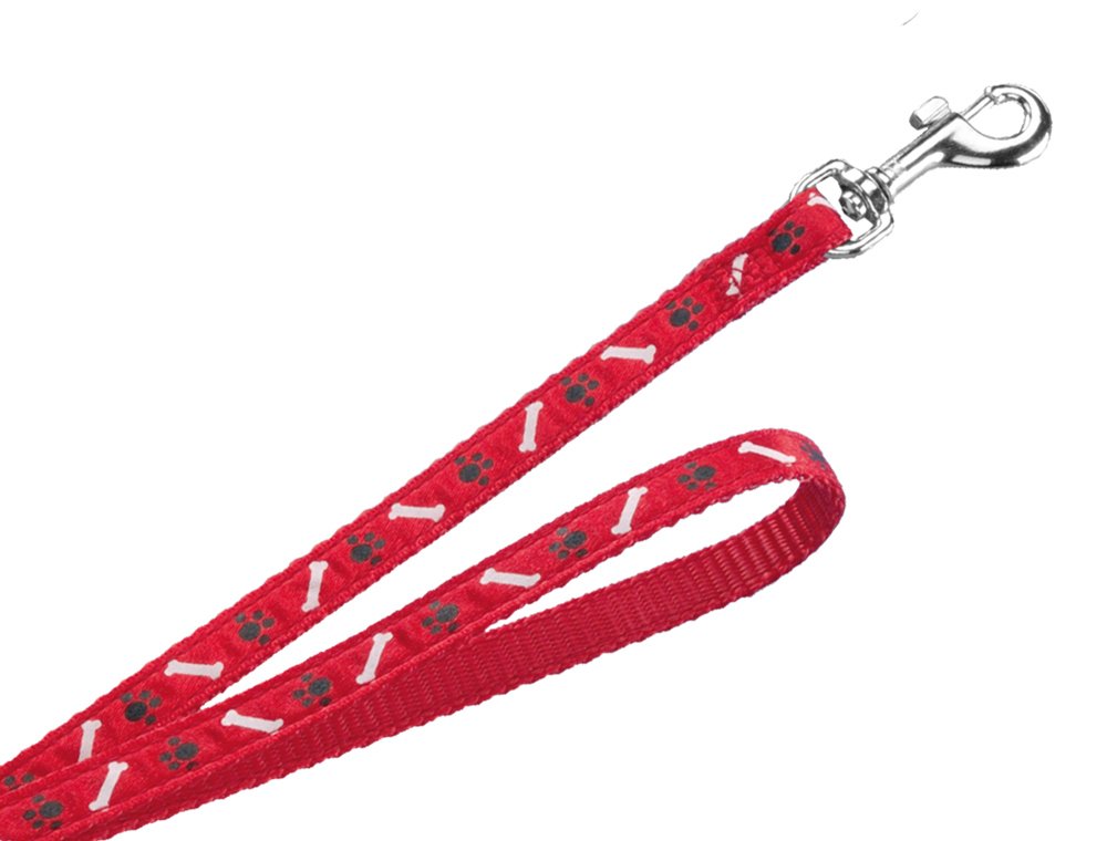Premium 120cm (47 inch) Red Dog Leash with 10mm Width - Strong & Durable for Small to Medium Dogs - Perfect for Walking, Training & Outdoor Adventures