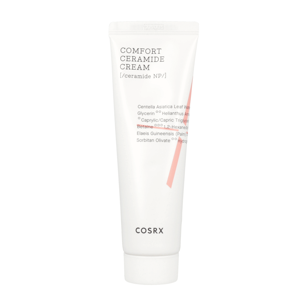 COSRX Balancium Comfort Ceramide Moisturizing Cream 80g - Hydrating Face Moisturizer for Dry & Sensitive Skin | Korean Skincare for Night & Day Use