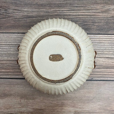Tohzan Shallow Kohiki Latte Bowl - Handmade Japanese Ceramic Tea Cup for Matcha, Coffee & Desserts - Perfect for Home, Cafe & Gift Giving