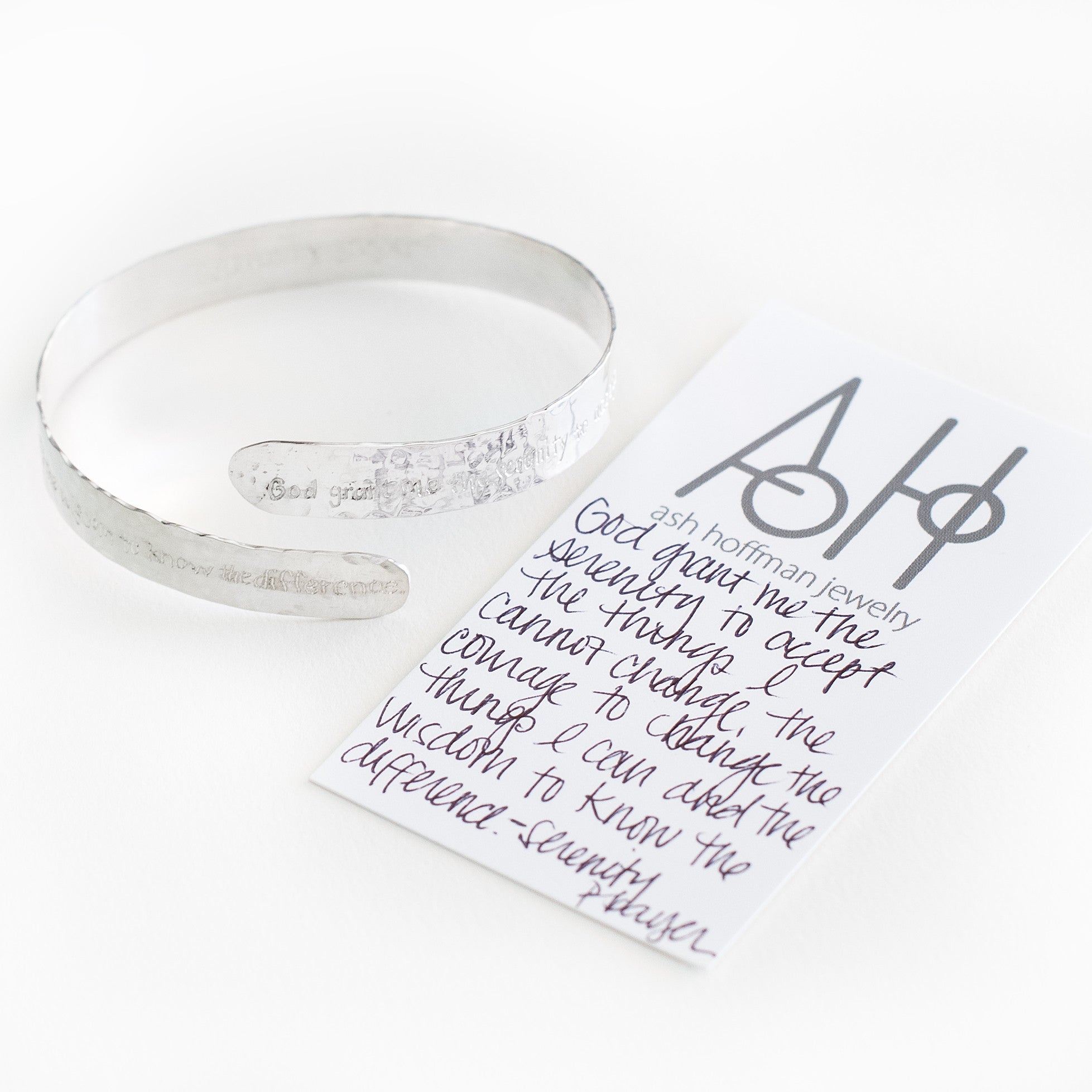 Sterling Silver Wrap Around Hammered Bangle Bracelet for Women - Handmade Jewelry for Everyday Wear & Special Occasions