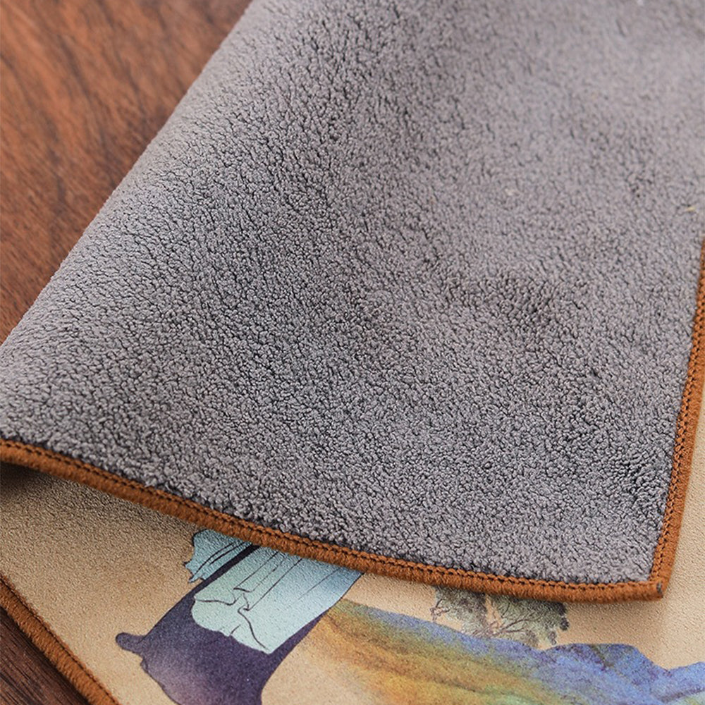 Premium Velvet Tea Table Mat - Non-Slip Coaster for Hot & Cold Drinks - Elegant Home Decor for Living Room, Dining Table, or Office Desk
