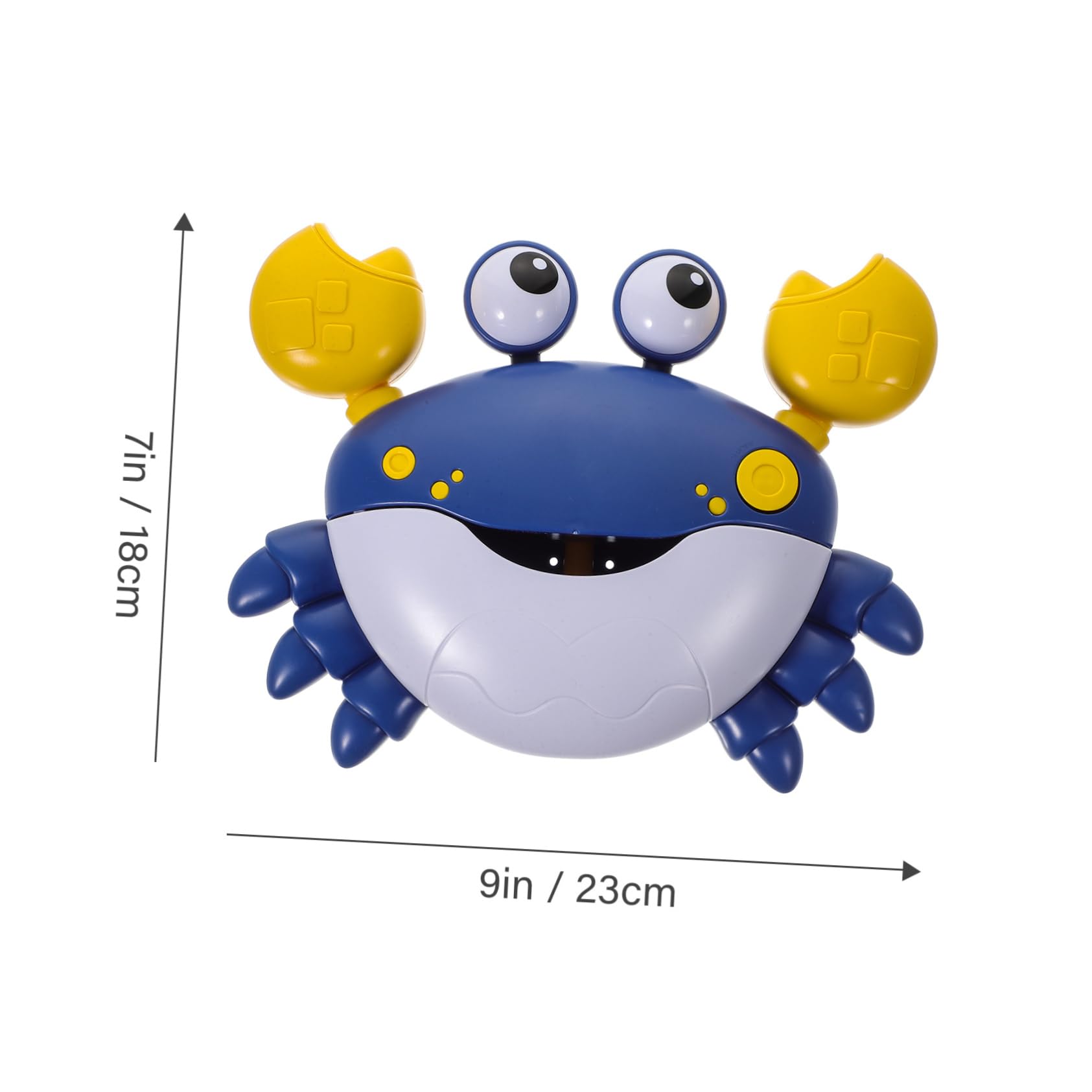 FAVOMOTO 4-Pack Crab Bubble Blower Machine - Fun Bubble Bath Toy for Kids, Crab-Shaped Bubble Maker with Plastic Design - Perfect for Bath Time, Pool Parties & Outdoor Play