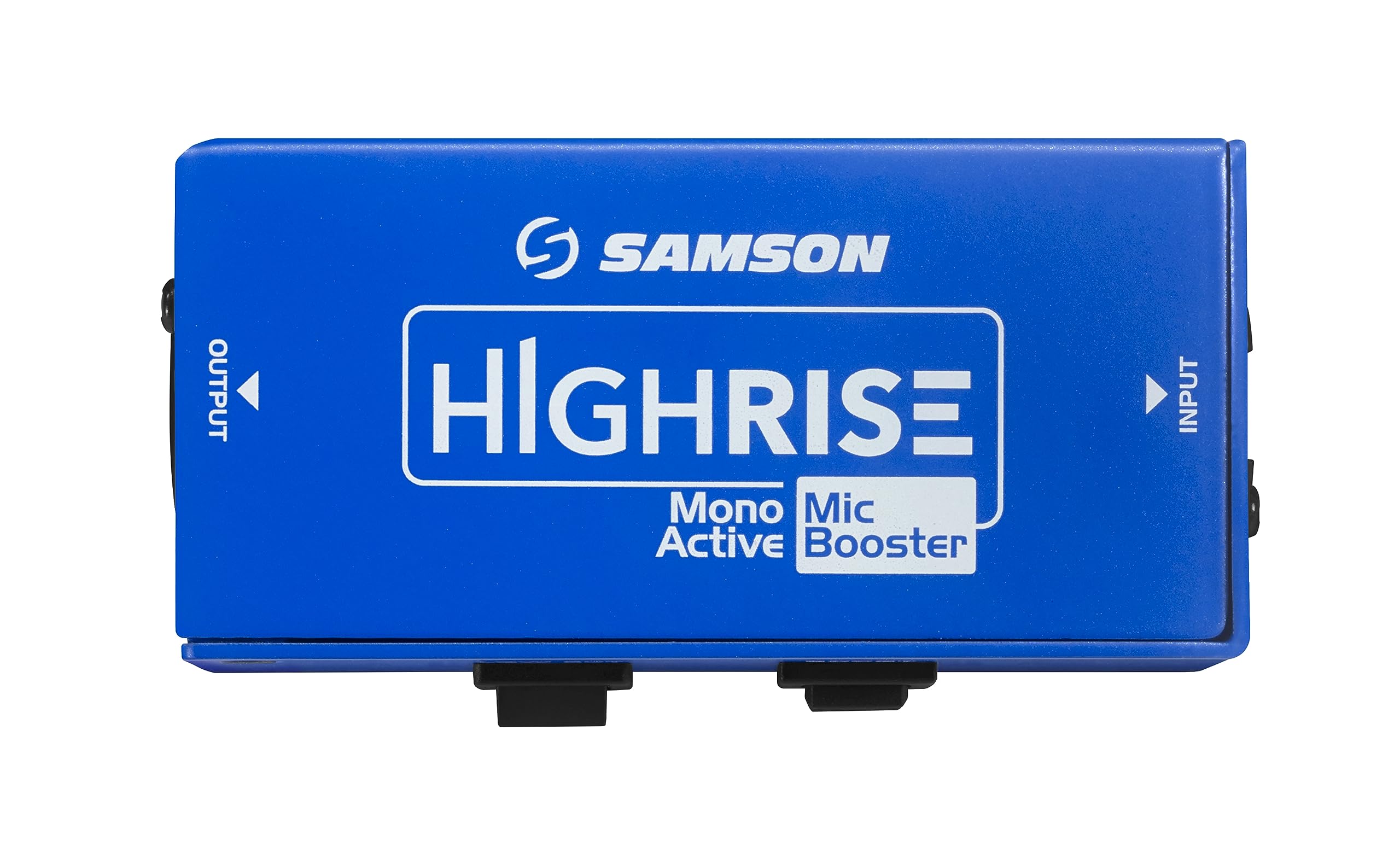 Samson Highrise Mono Active Mic Booster - Inline Preamp for Dynamic & Ribbon Microphones | Studio Recording, Podcasting & Live Performance Enhancement