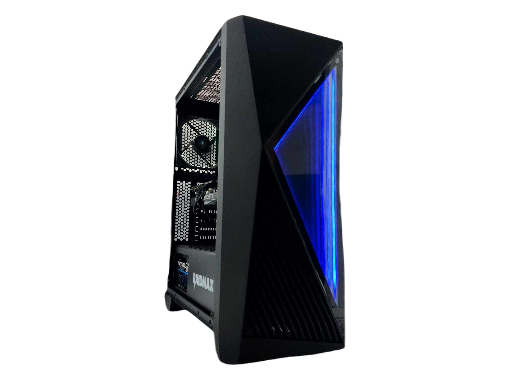 Custom Gaming PC Desktop Computer - AMD Ryzen 3 Quad Core, 1TB SSD, NVIDIA RTX 2060, 16GB RAM, Black (Model S811 A520) - Perfect for Esports, Streaming & High-Performance Gaming
