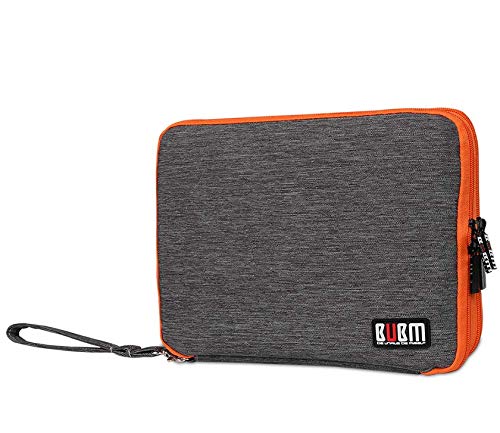 3-Layer Electronics Organizer Travel Case for Tablets, Cables & Chargers - XL Size Fits 10
