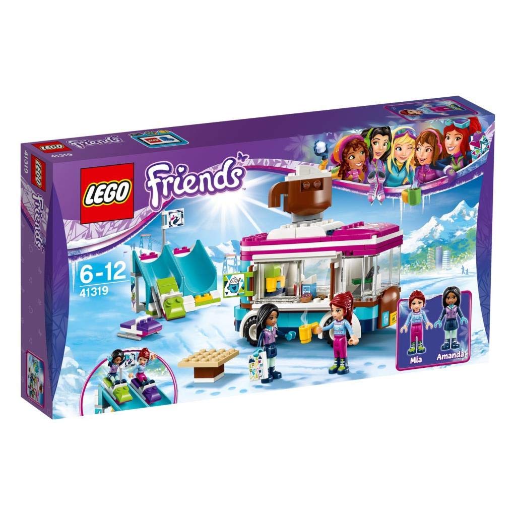 LEGO 41319 Friends Ski Resort Chocolate Truck Building Kit – Creative Toy for Kids, Perfect for Birthday Gifts & Winter-Themed Playtime