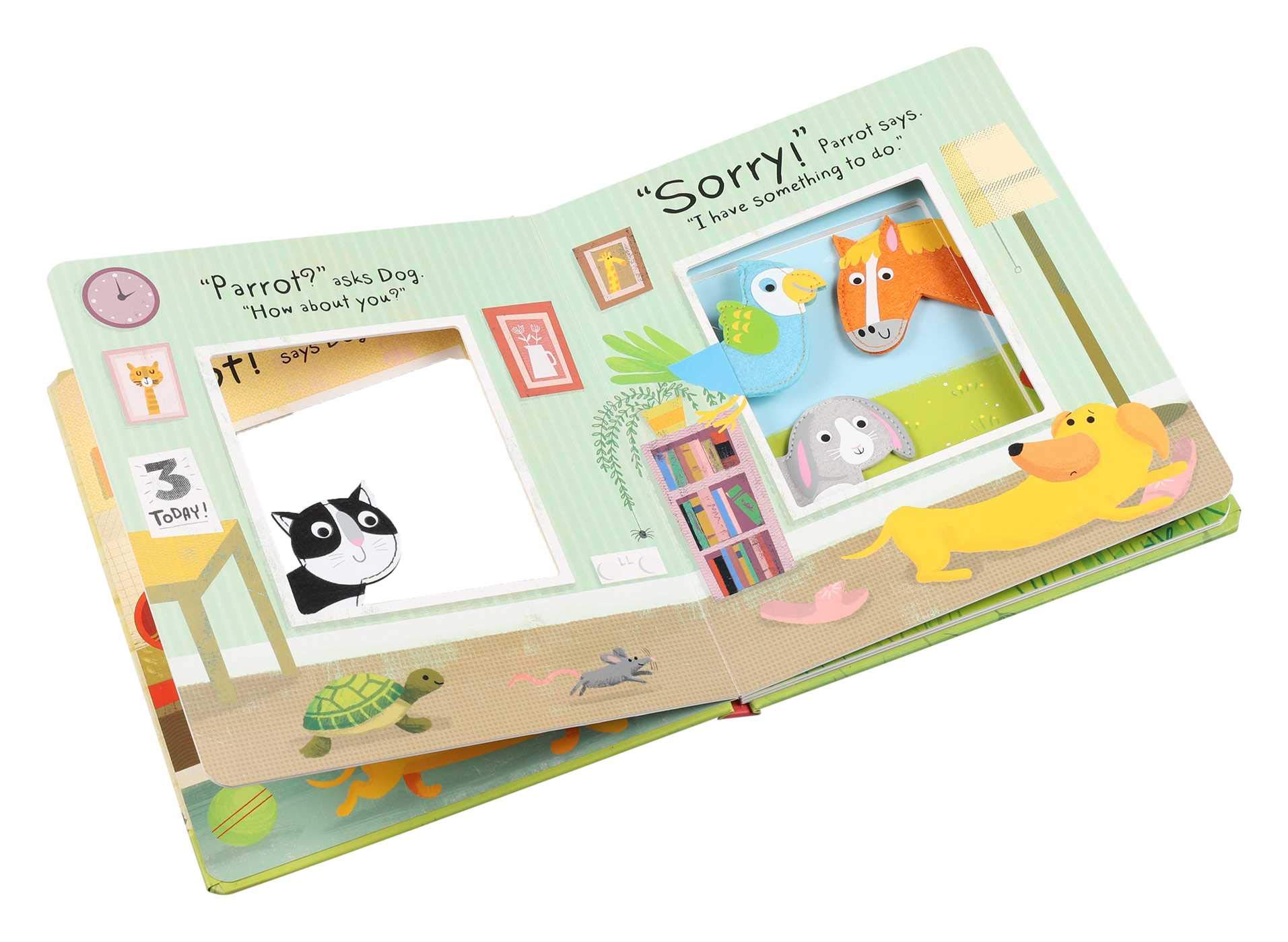 Woof! Says Dog - Interactive Talking Plush Toy for Kids & Pets | Fun Gift for Dog Lovers, Birthday & Playtime