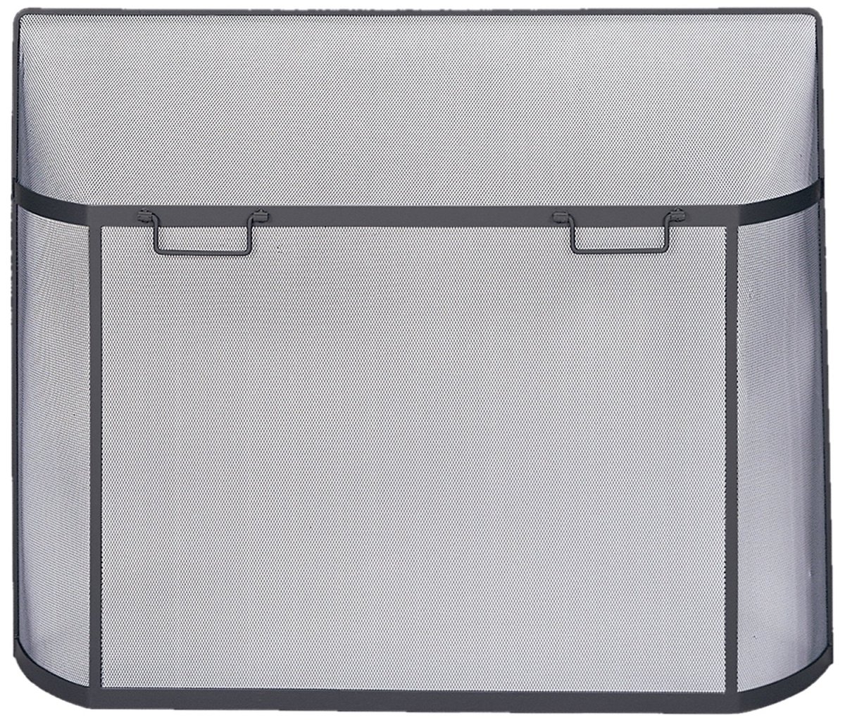 BluePrints Olde World Iron Sparkguard - Vintage Fireplace Screen for Rustic Home Decor & Fireplace Safety - Perfect for Living Rooms, Cabins, and Cozy Spaces
