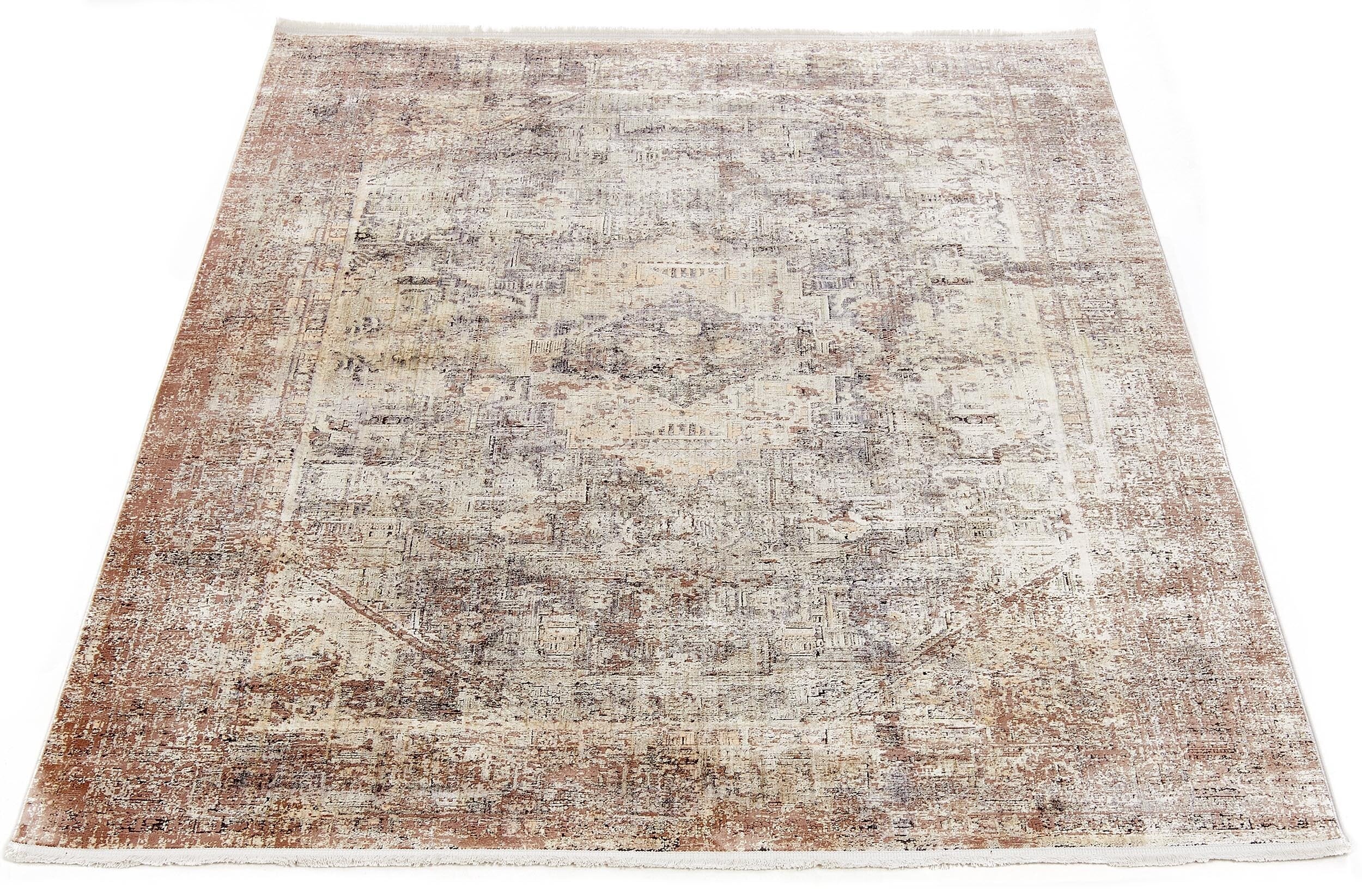 Abstract Rug Collection - Durable Acrylic Area Rugs in Classic & Modern Designs (5'3