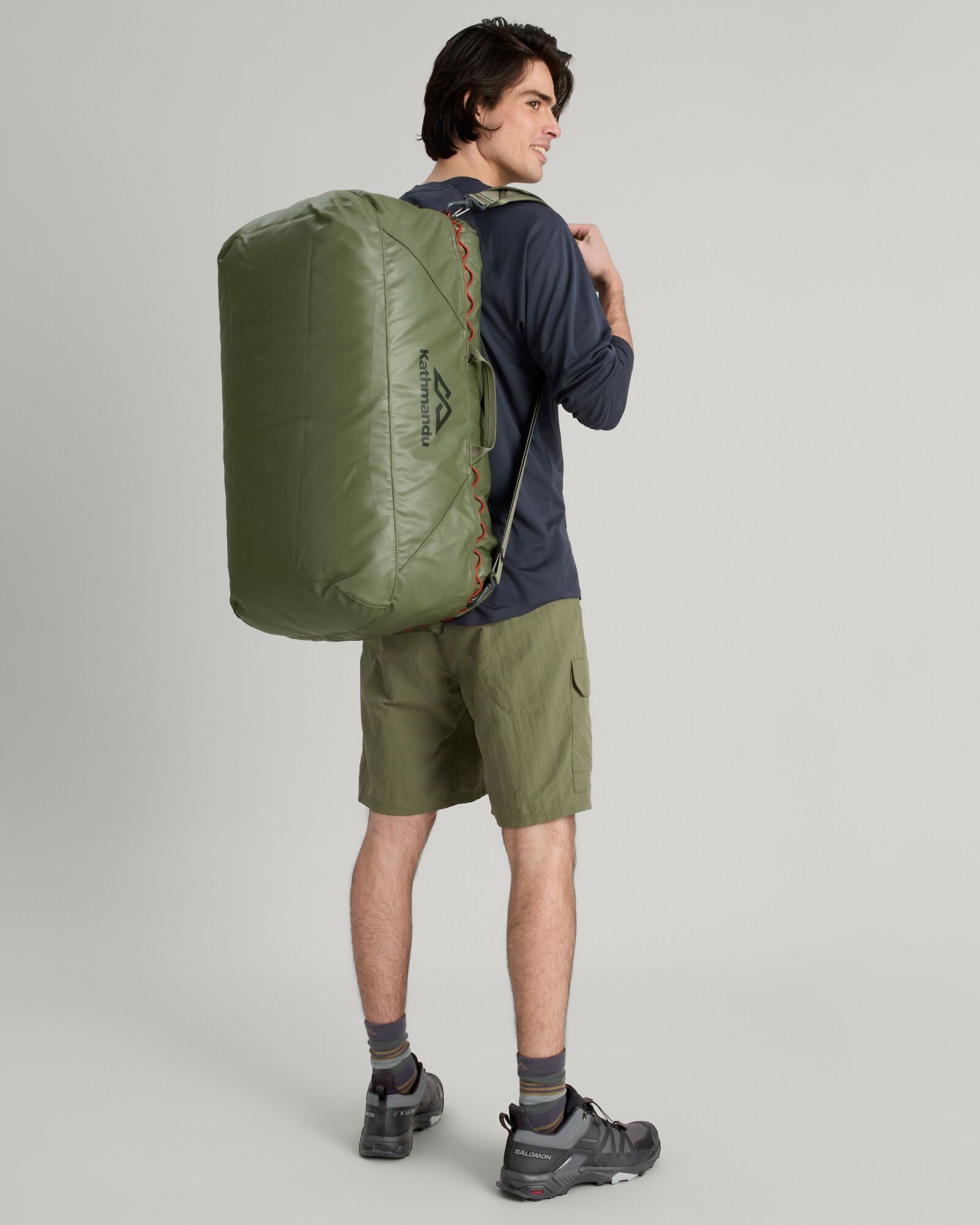 Indus Duffel 70L Travel Bag - Waterproof & Durable Beech Color for Outdoor Adventures, Camping, Hiking & Gym