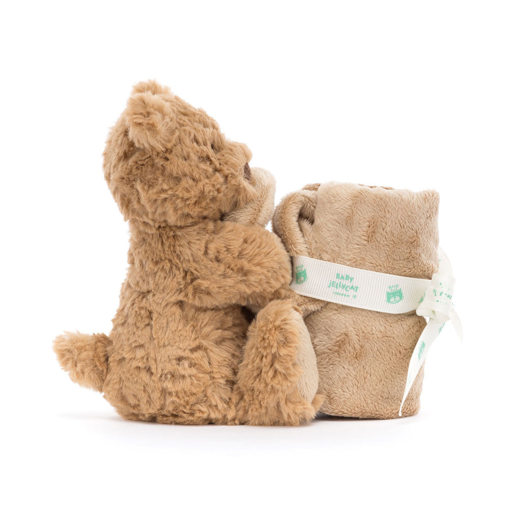 Bartholomew Bear Soother - Soft Plush Baby Comfort Toy for Sleep and Anxiety Relief | Perfect for Newborns, Toddlers, and Kids | Cuddly Companion for Nursery, Travel, and Bedtime