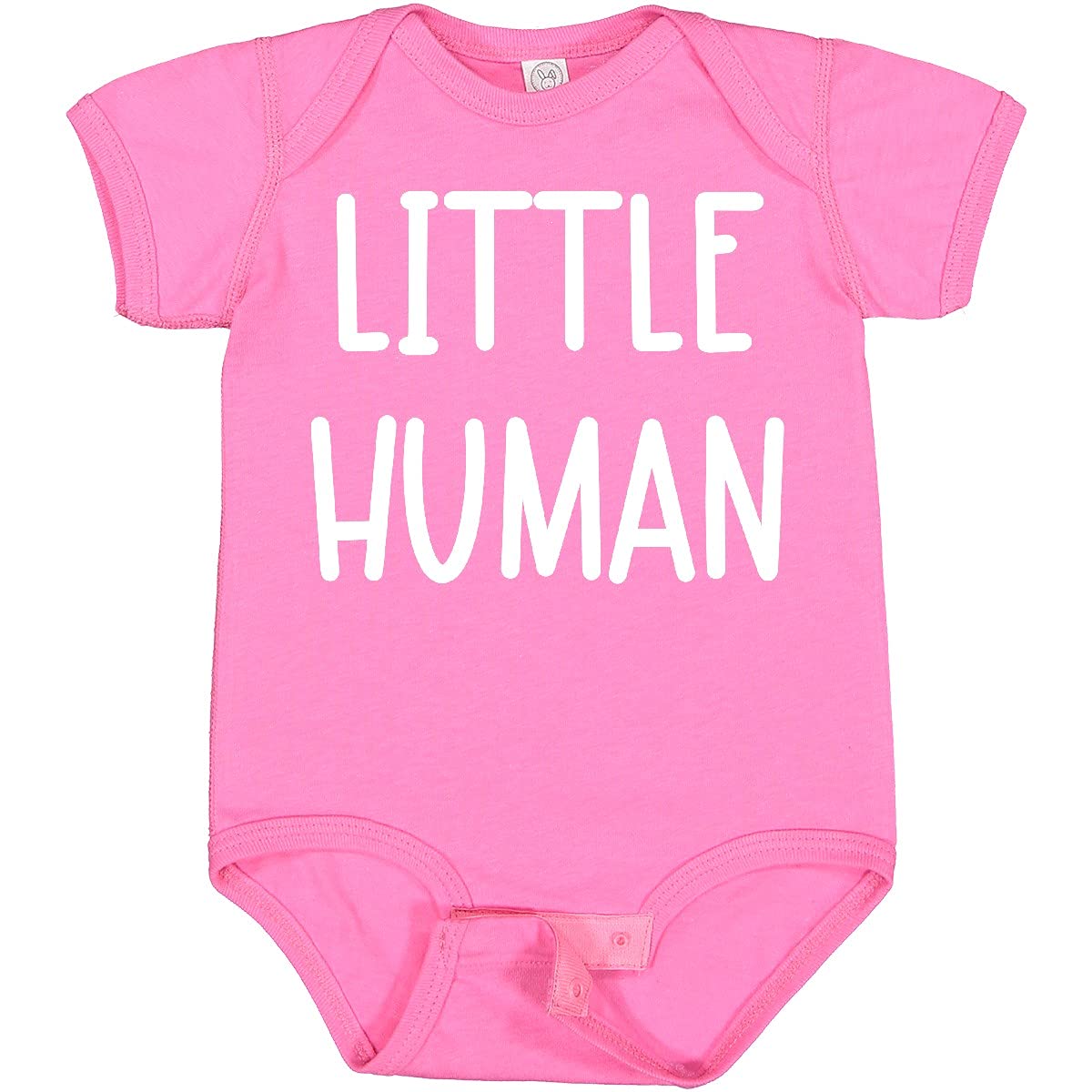 Inktastic Baby Little Human Baby Bodysuit - Soft Cotton Infant Onesie for Newborns & Toddlers - Cute Unisex Baby Outfit for Everyday Wear, Photo Shoots & Gifts