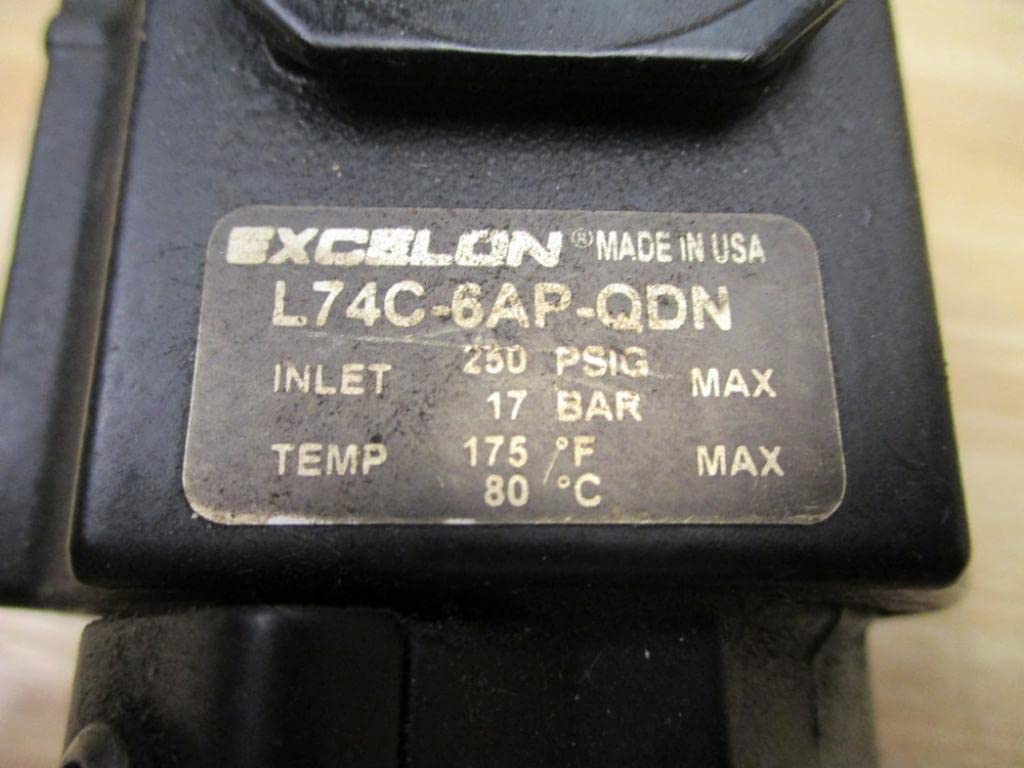 Norgren Excelon L74C-6AP-QDN Oil-Fog Lubricator - 3/4
