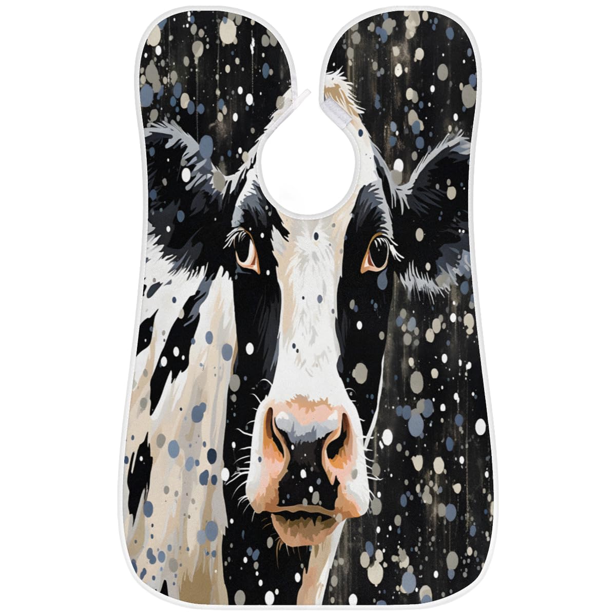 **Men's Animal Graffiti Beard Shaving Bib - Waterproof Hair Dye & Makeup Apron for Barbers & Stylists - Sink Hair Catcher & Beard Trimming Tool - Perfect for Home Grooming & Salon Use**
