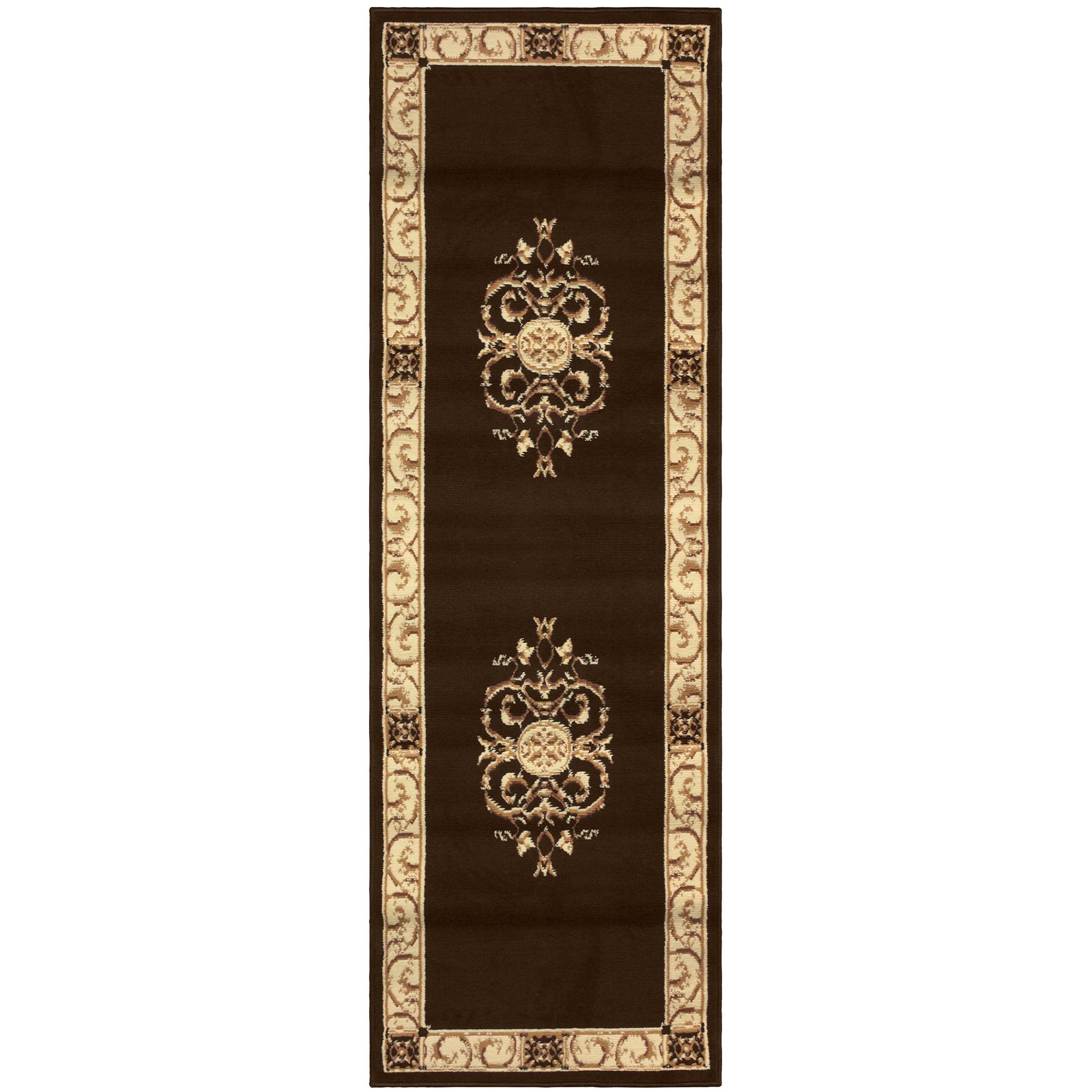 Large Medallion Modern Bohemian Indoor Area Rug or Runner - Perfect for Living Room, Bedroom & Boho Home Decor
