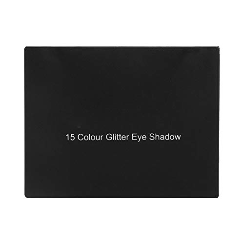 Ymiko 15-Color Waterproof Glitter Eyeshadow Palette - Highly Pigmented, Long-Lasting Shimmer Makeup for Party, Night Out & Special Occasions