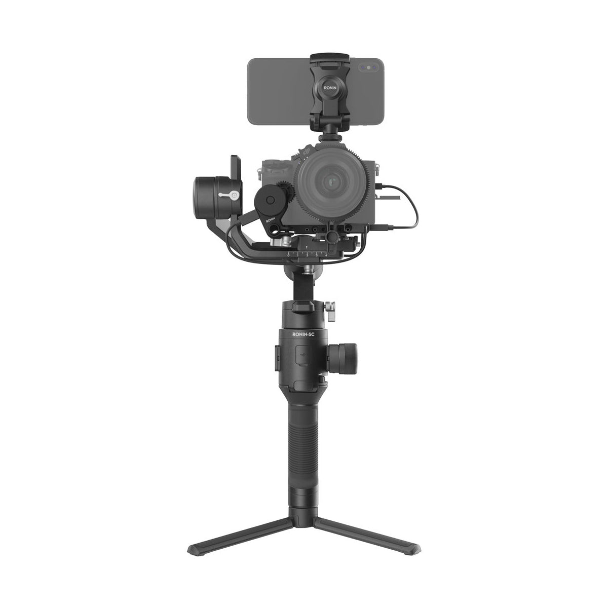 DJI Ronin SC Gimbal Stabilizer Pro Combo Kit - 3-Axis Handheld Stabilizer for DSLR & Mirrorless Cameras - Perfect for Vlogging, Filmmaking & Travel Videography