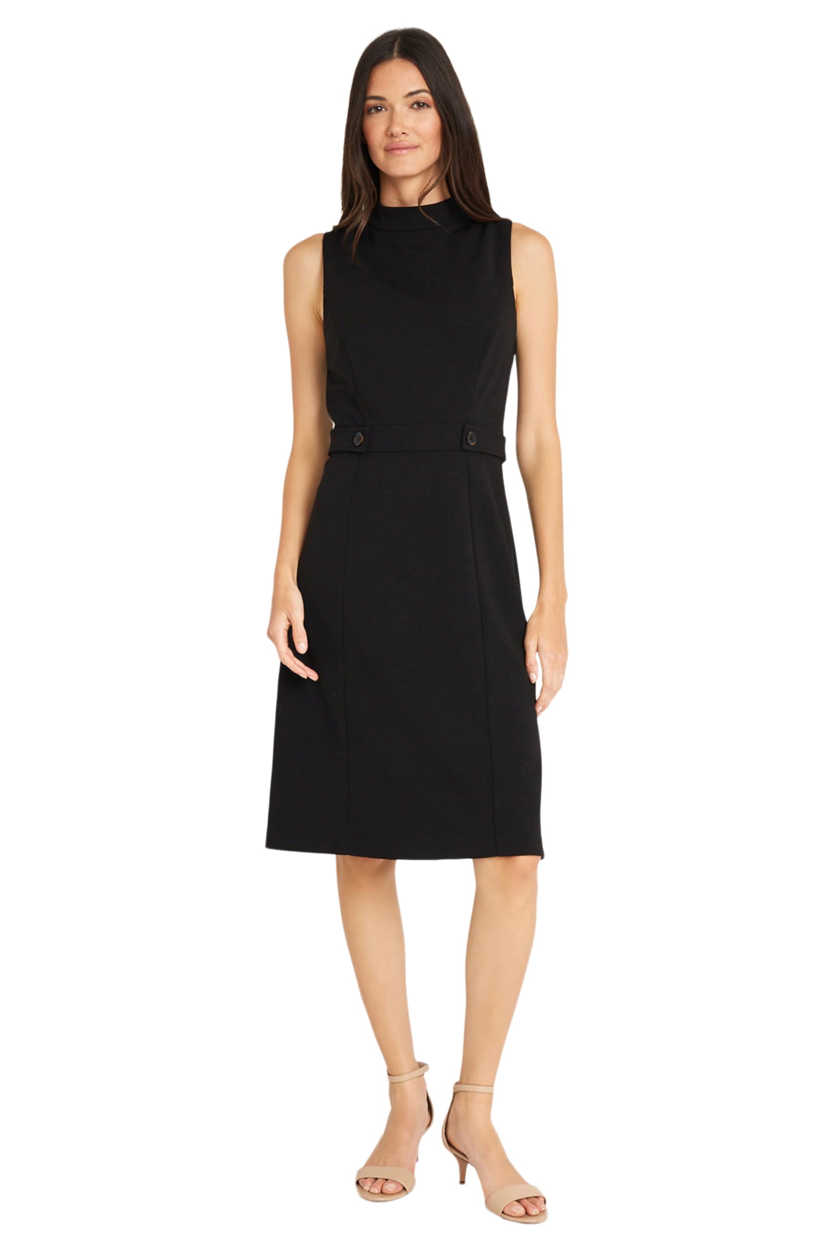 Maggy London Sleeveless A-Line Dress for Women - Perfect for Office & Evening