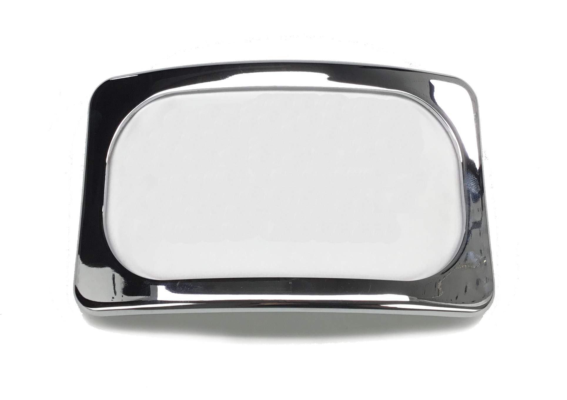 Baron Custom Accessories BA-3122-00 Curved Liner License Plate Kit - Perfect for Motorcycles, Cars & Trucks Customization