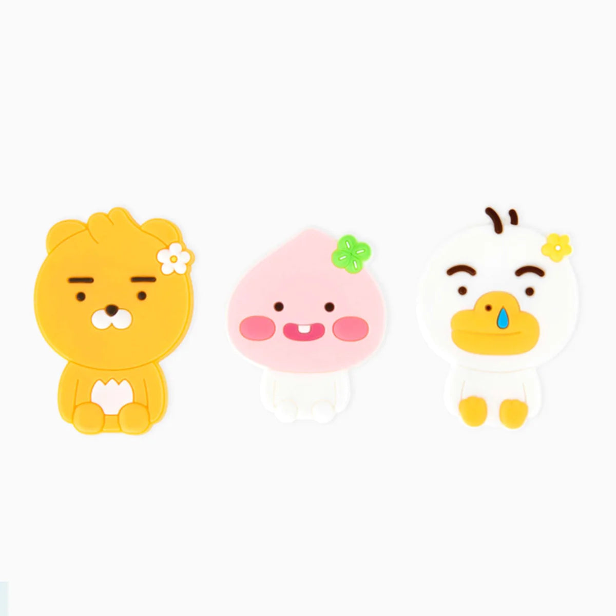 Little Friends Refrigerator Decorative PVC Magnets - Cute Animal Shaped Fridge Magnets for Kitchen Decor, Office Whiteboard & Memo Holders - Perfect for Home, School and Workplace Organization