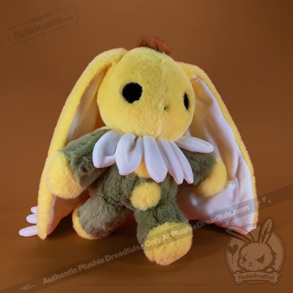 Plushie Dreadfuls Daisy Rabbit Stuffed Animal Toy - Soft Cute Bunny Plush for Kids, Gift, Nursery Decor & Anxiety Relief