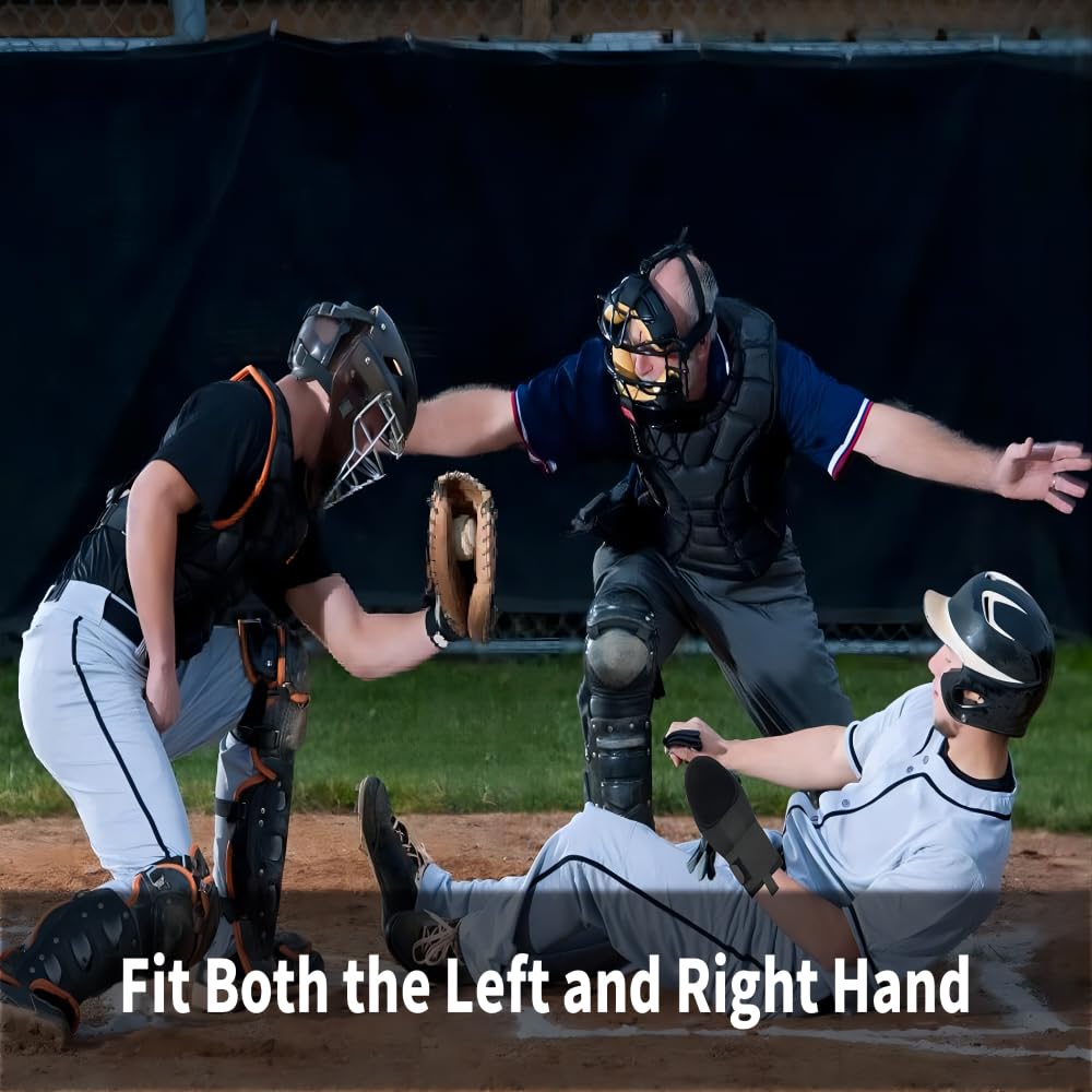 **Breathable Baseball Sliding Mitt with Protective Shield – Universal Right/Left Hand Glove for Youth & Adult Players – Ideal for Training, Games & Field Practice**
