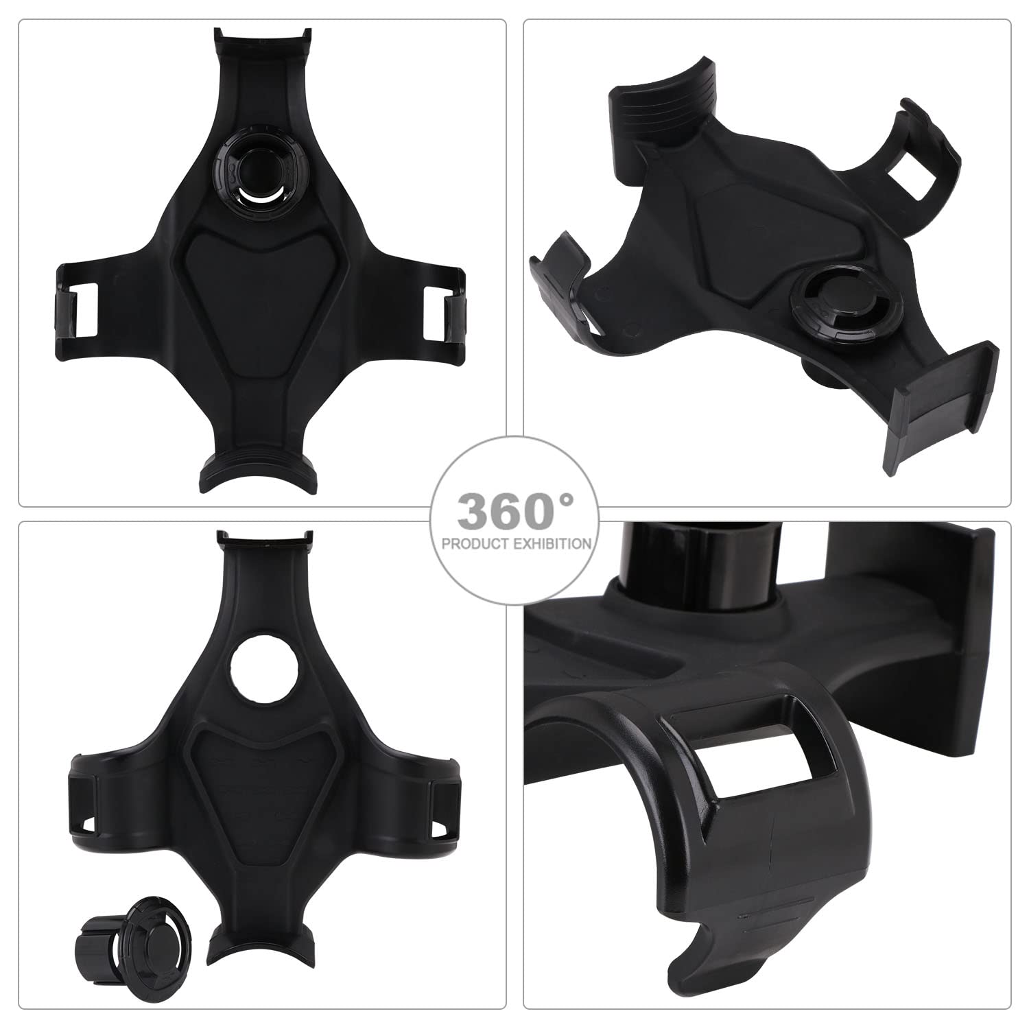Universal Dirt Bike Fork Saver - Motorcycle Front Fork Support Brace & Protector | Plastic Seal Guards for Dirt Bike, Motocross, Supermoto & Enduro | Perfect for Transportation & Pit Bike Maintenance (Black)