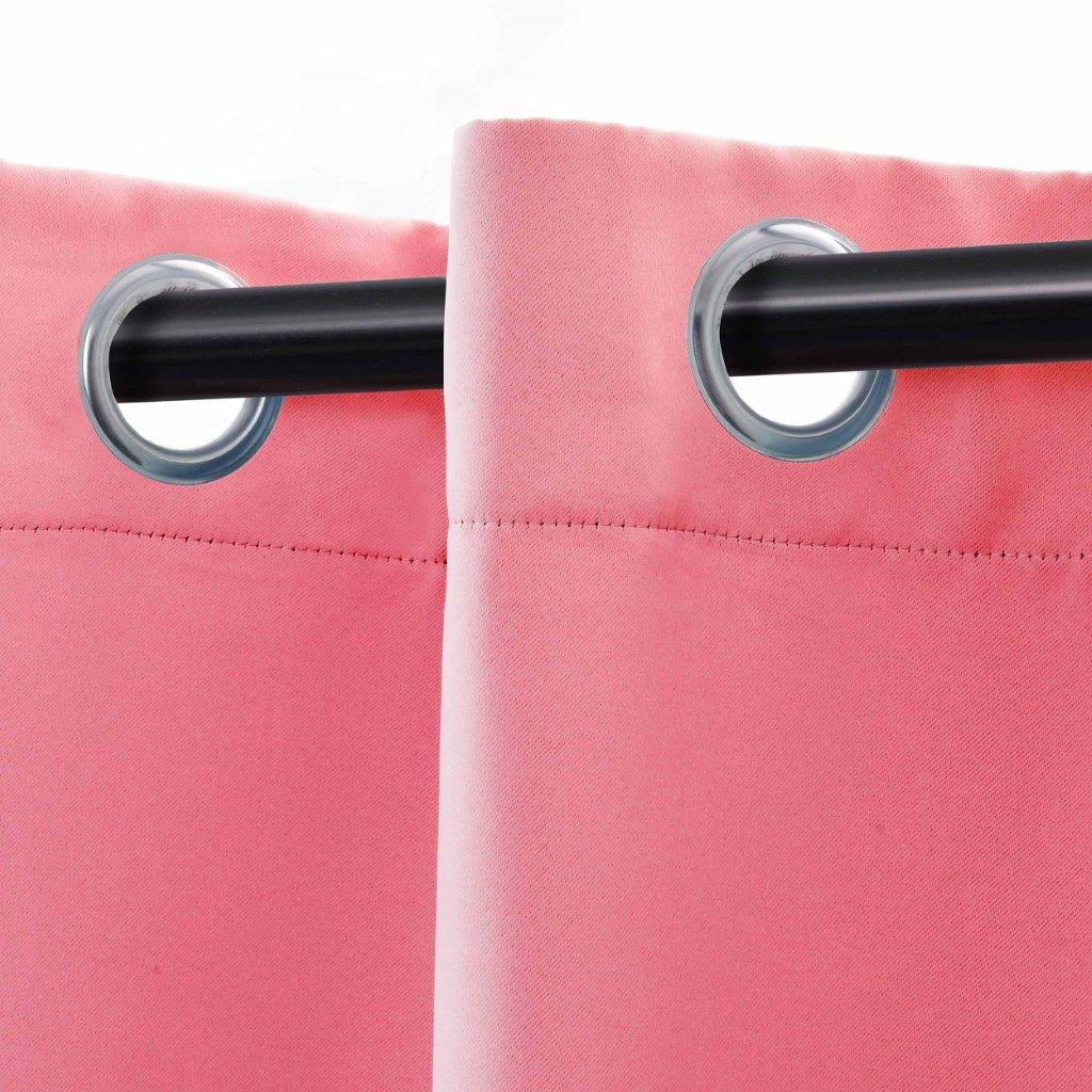 Blackout Curtains for Bedroom - Solid Classic Modern Grommet Window Drapes Set - Thermal Insulated Noise Reducing Room Darkening Curtain Panels for Living Room, Nursery & Home Theater