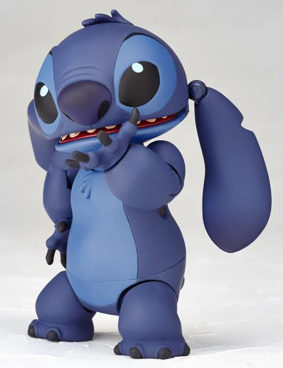 Amazing Yamaguchi Revoltech Action Figure Stitch NR035 - Highly Poseable Collectible Toy for Disney Fans and Anime Lovers - Perfect for Display, Photography, and Cosplay Inspiration