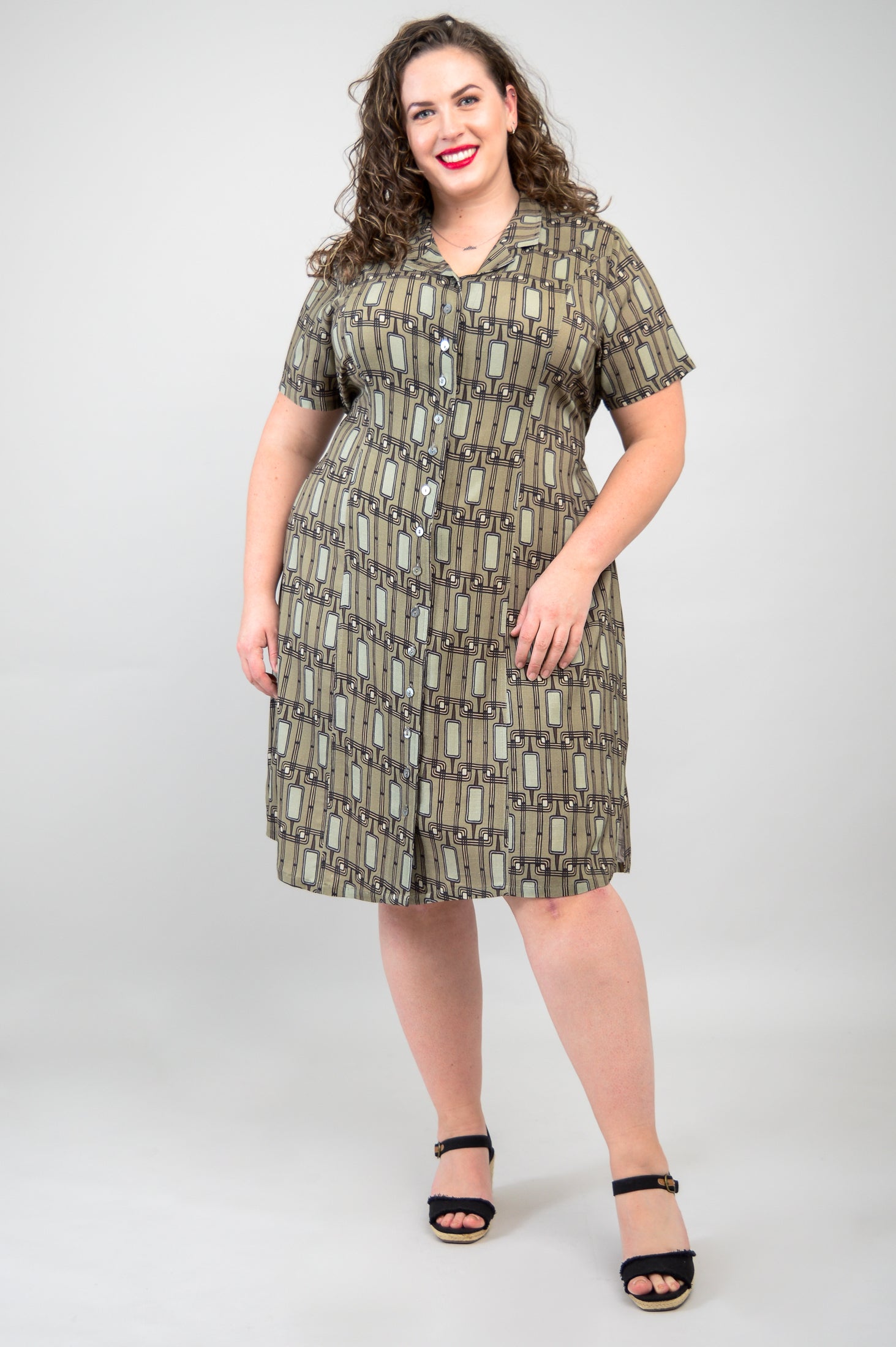 Erica Dress - Voyage Collection | Linen Bamboo Blend | Perfect for Summer Outings & Beach Vacations | Final Sale