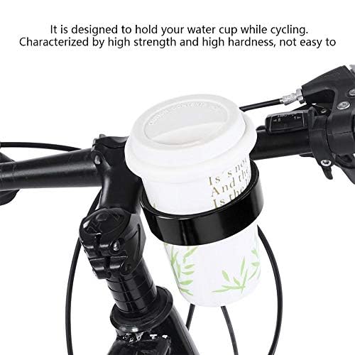 Premium Aluminum Alloy Bike Water Bottle Cage Holder - Lightweight & Durable Bicycle Drink Mount for Road & Mountain Bikes (Black) | Perfect for Cycling, Commuting & Outdoor Sports Hydration