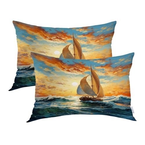 Orange1 Sailing Ship Sunset Orange03