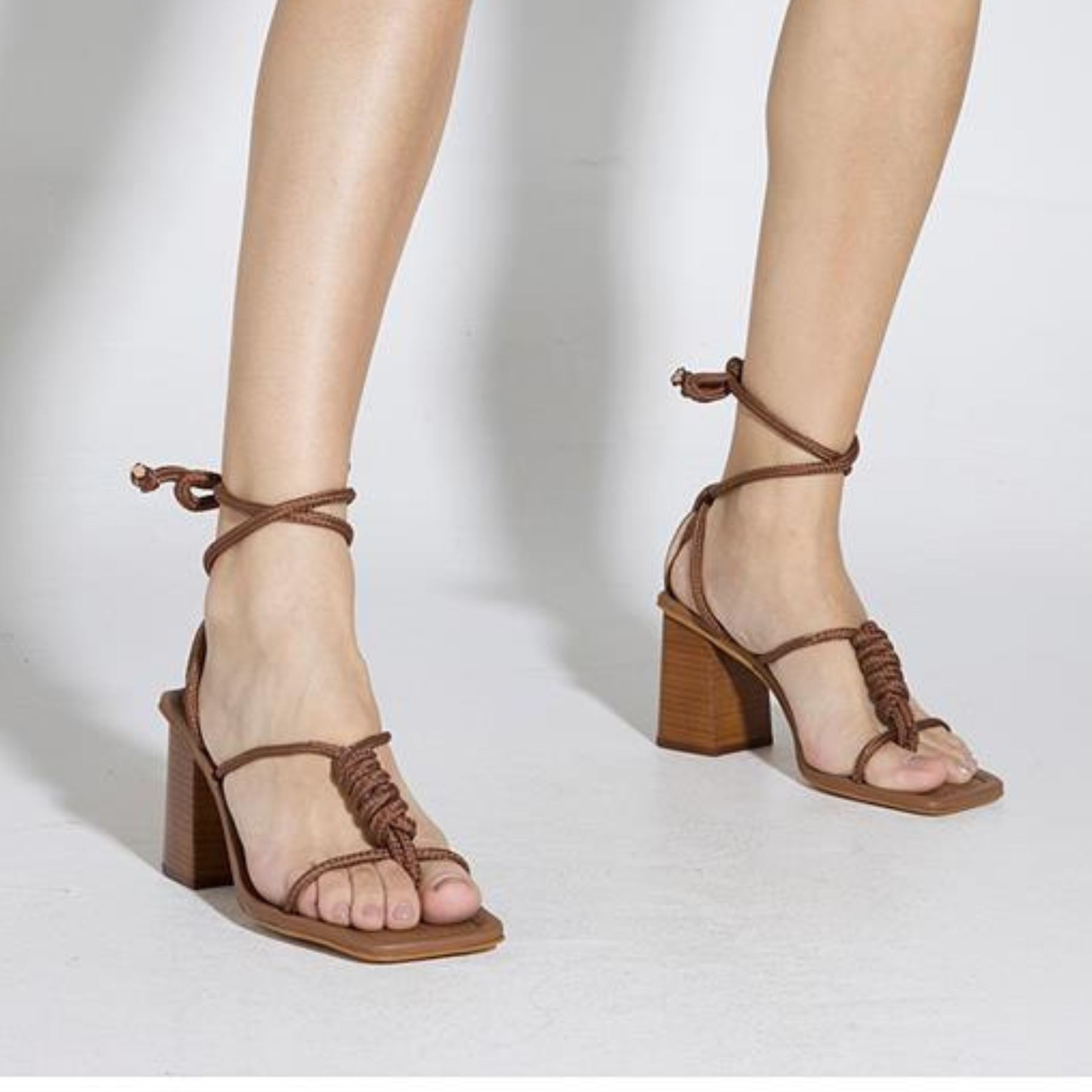 Angieh Women's Rope & Leather Sandals - Handmade Bohemian Summer Beach Shoes for Outdoor Walking and Vacation Wear