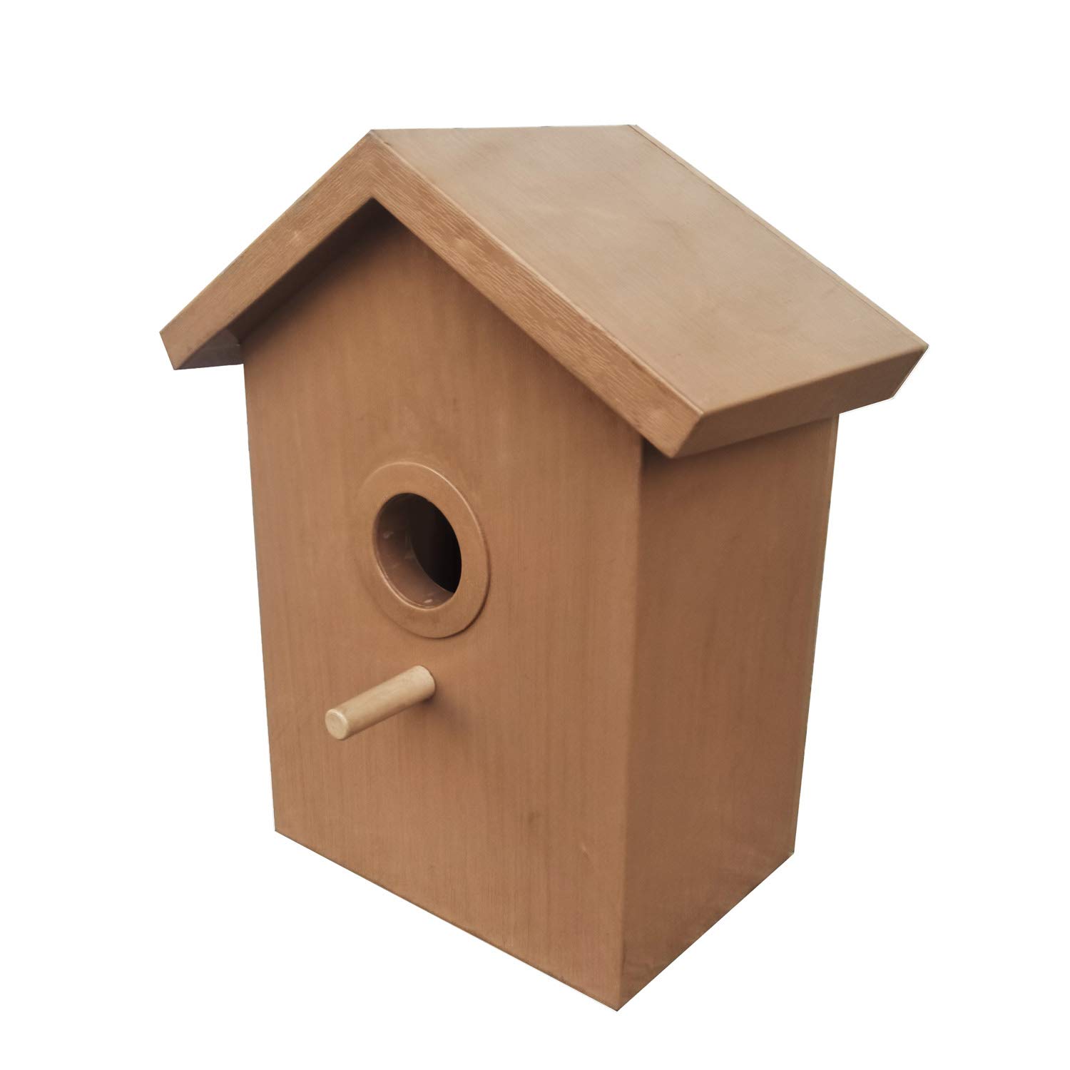FixtureDisplays® Clear Window Bird Feeder with Mirrored Back - Suction Cup Mount for Outdoor Bird Watching - Perfect for Garden, Patio & Window Viewing