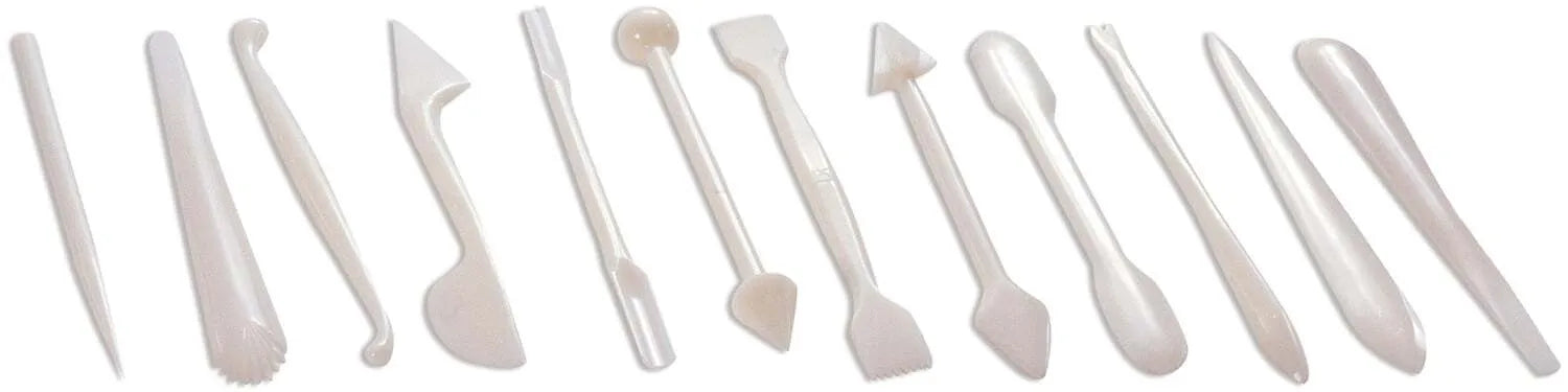 12-Piece Marzipan Tool Set for Cake Decorating - Professional Baking & Candy Making Kit for Home Bakers & Pastry Chefs