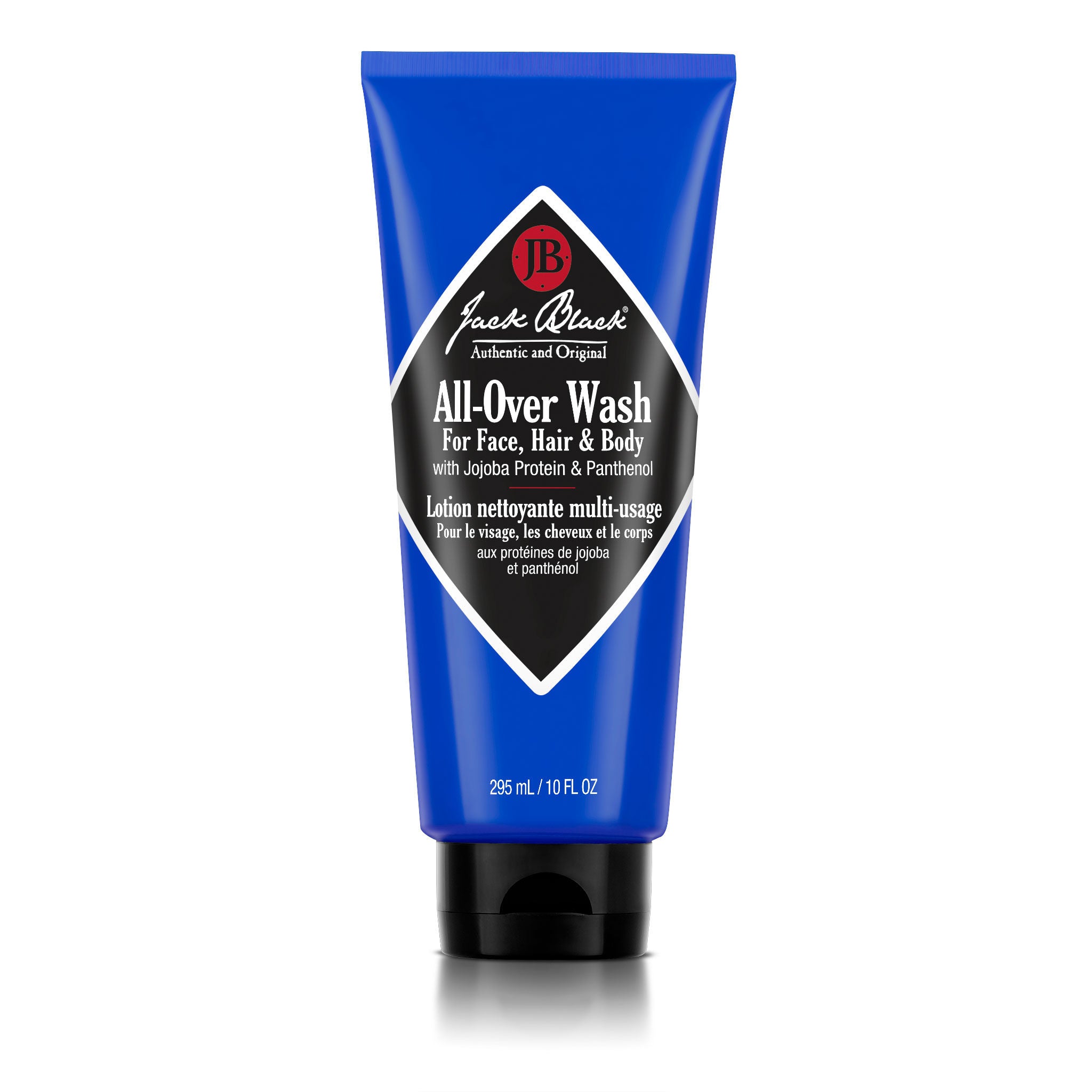 Jack Black All-In-One Body & Hair Wash for Men - Multi-Use Shower Gel & Cleanser for Face, Body & Hair - Perfect for Gym, Travel & Daily Use