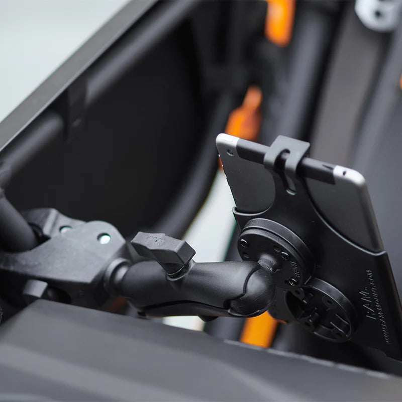 RAM EZ Roll'r™ Apple iPad Mini 4 Cradle Mount (RAM HOL AP20U) - Secure Tablet Holder for Car, Boat & Motorcycle - Perfect for GPS Navigation & Entertainment On-The-Go