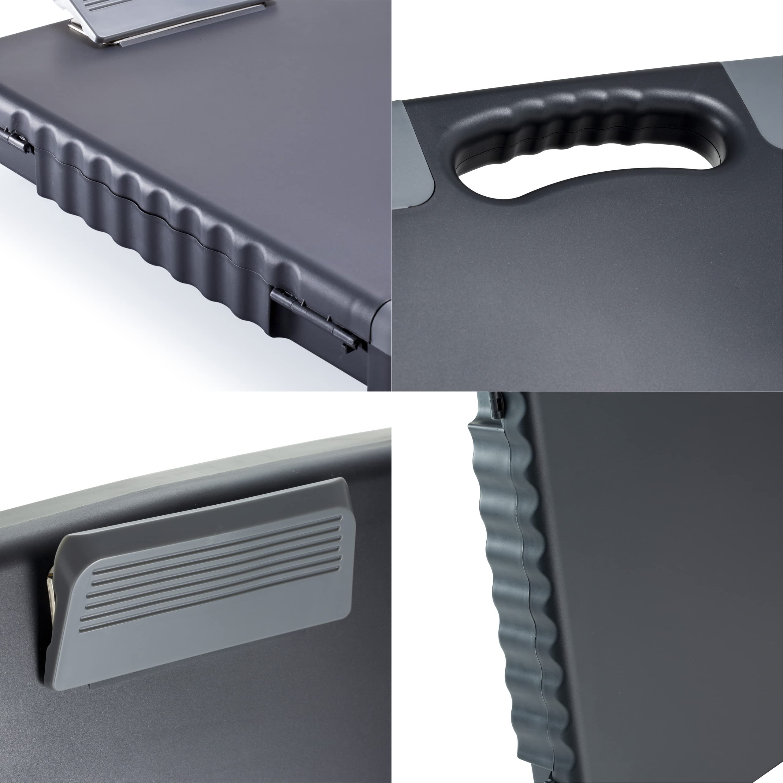 Officemate International 83301 Portable Clipboard Storage Case - Lightweight Document Organizer for Office, School & Travel - Perfect for Business Meetings, Classroom Notes & On-the-Go Professionals