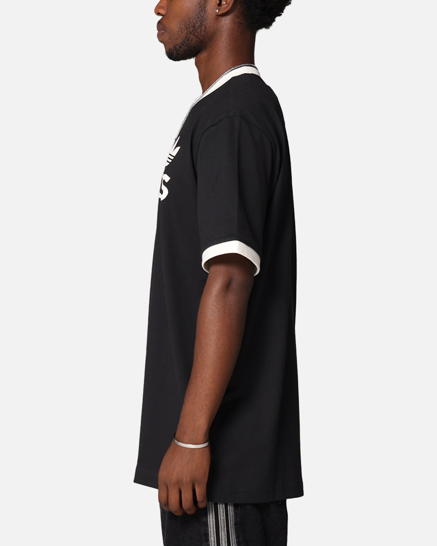 Adidas Classic Black T-Shirt for Men - Comfortable Cotton Casual Tee for Everyday Wear, Gym, and Street Style